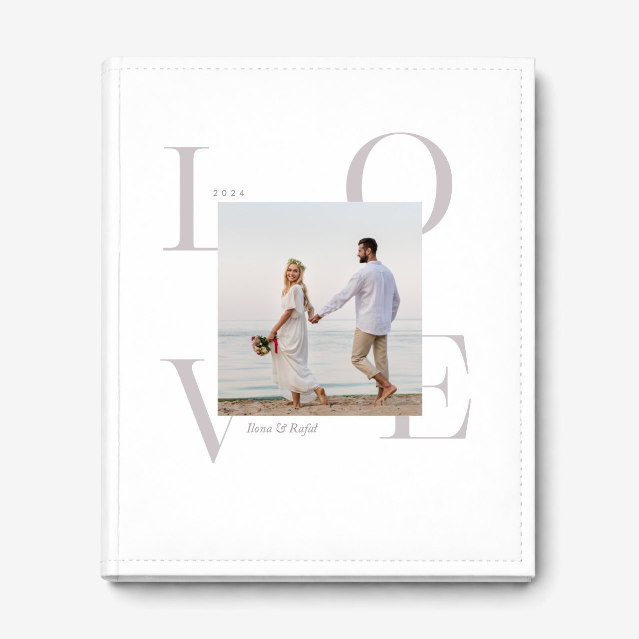 Personalizowany album na rocznicę ślubu - Love