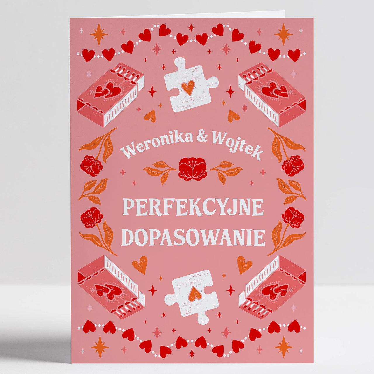 Kartka rocznicowa - perfekcyjne dopadowanie