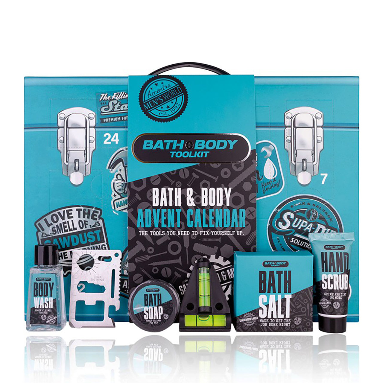 Kalendarz adwentowy z kosmetykami dla mężczyzny kalendarz adwentowy na prezent dla mężczyzny