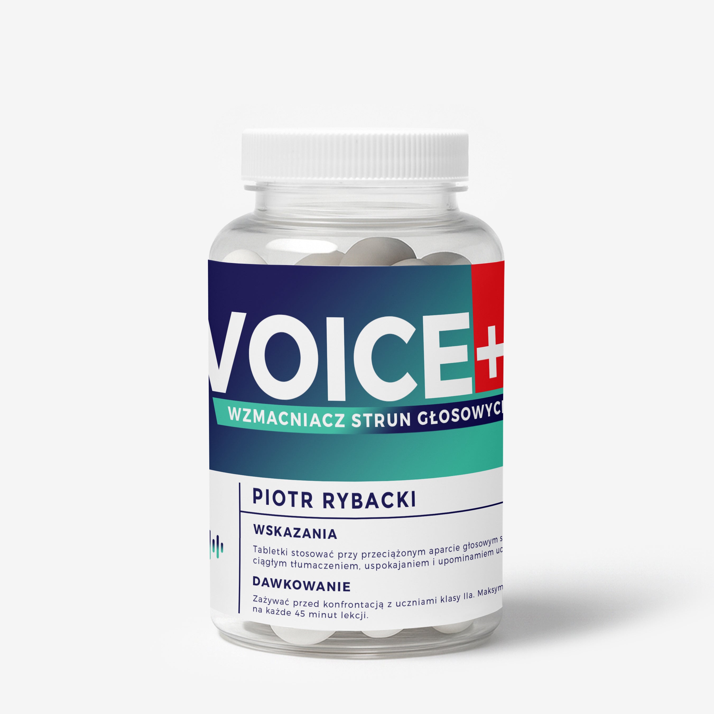 Zestaw prezentowy: miętówki + etykieta do naklejenia - drobiazg dla nauczyciela upominek dla nauczyciela 