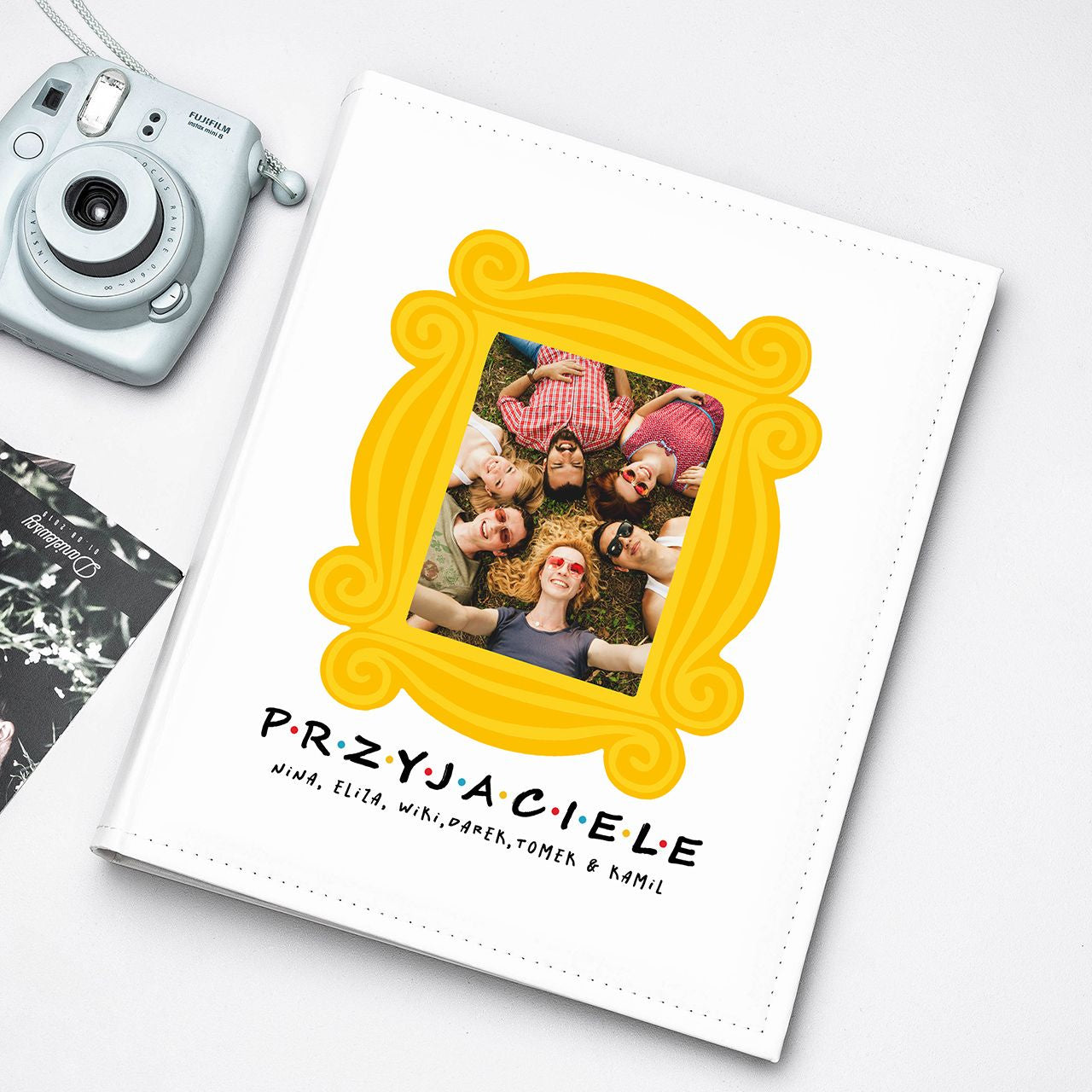 Personalizowany album fotograficzny - prezent dla fanki Przyjaciół prezent dla przyjaciółki