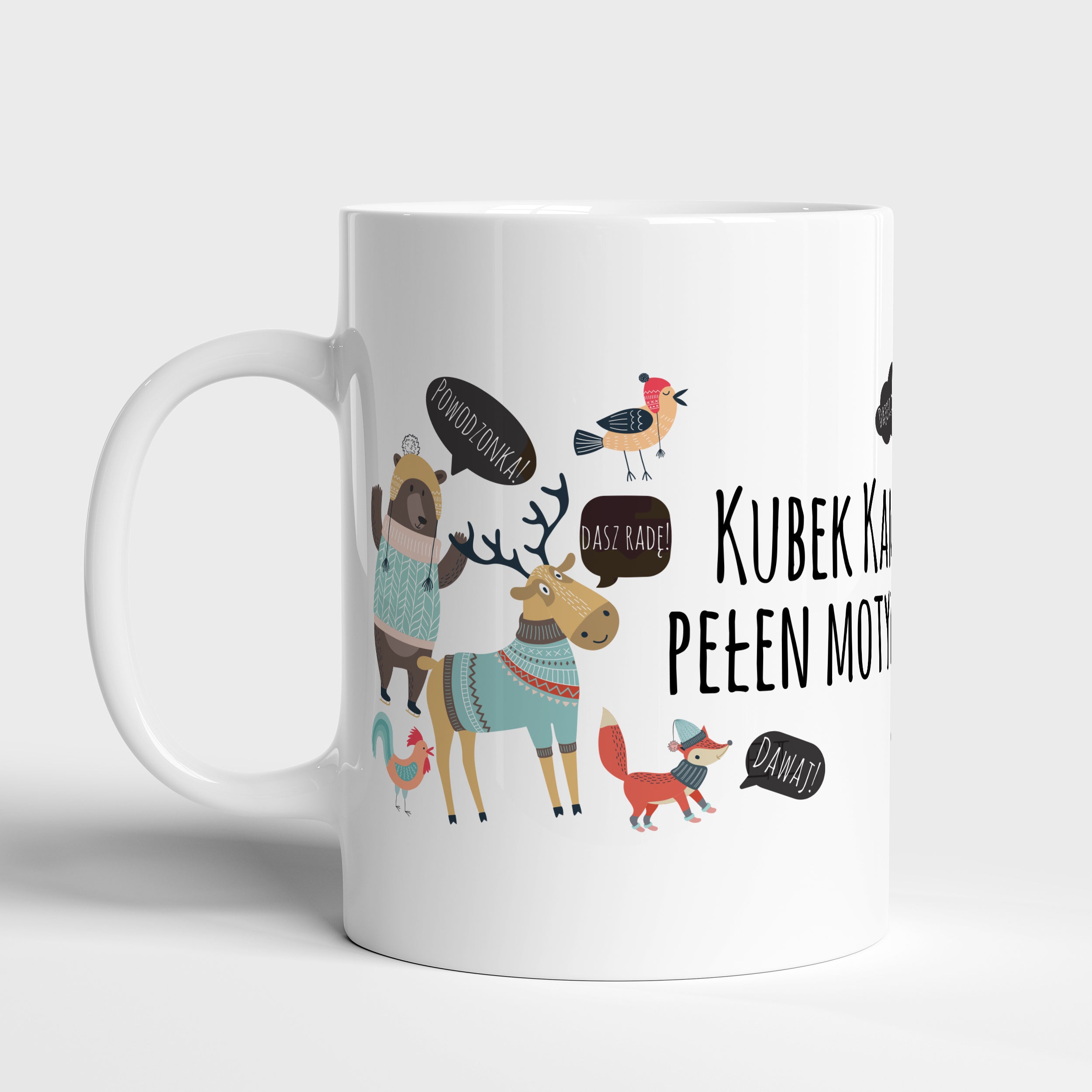 Personalizowany kubek na Święta dla dziecka kubek świąteczny prezent na święta dla dziecka kubek dla dziecka