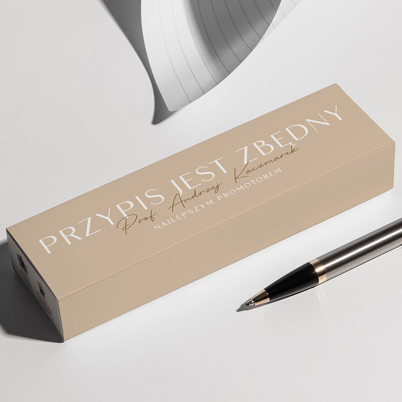 Długopis Parker dla promotora prezent dla promotora długopis na prezent personalizowany długopis prezent na obronę