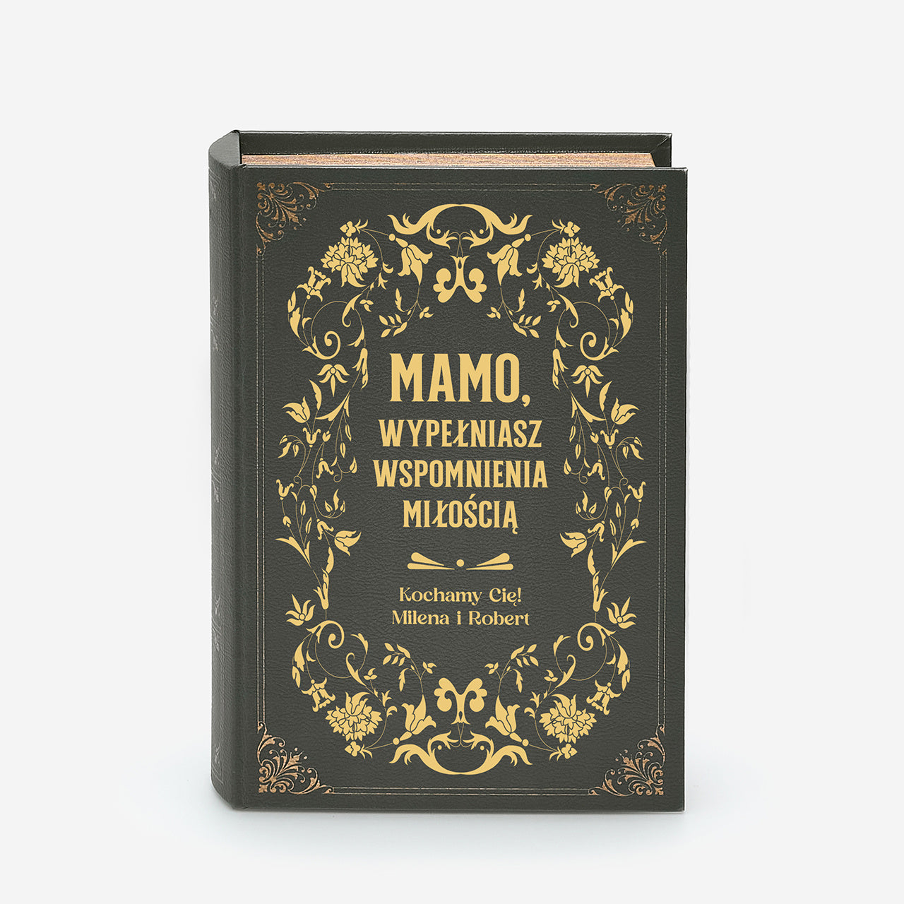 Eleganckie pudełko na zdjęcia - prezent z okazji Dnia Mamy prezent dla mamy na Dzień Mamy