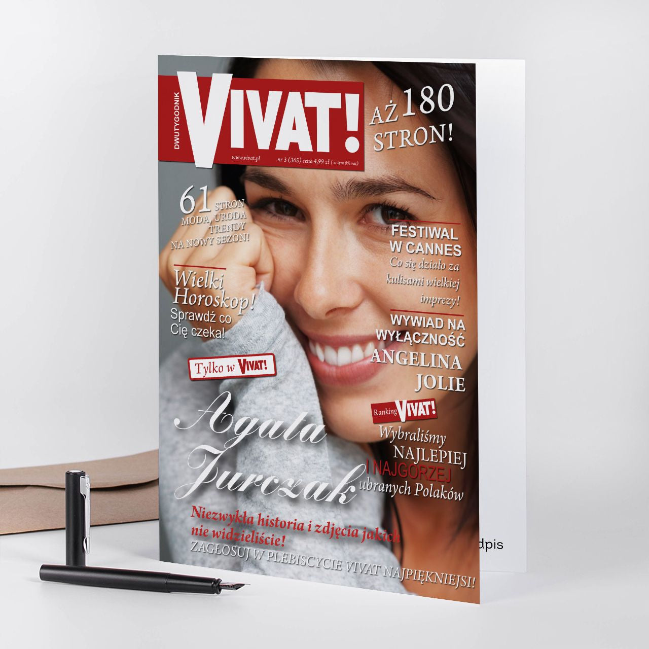 Duża kartka ze zdjęciem dla kobiety - vivat xxl