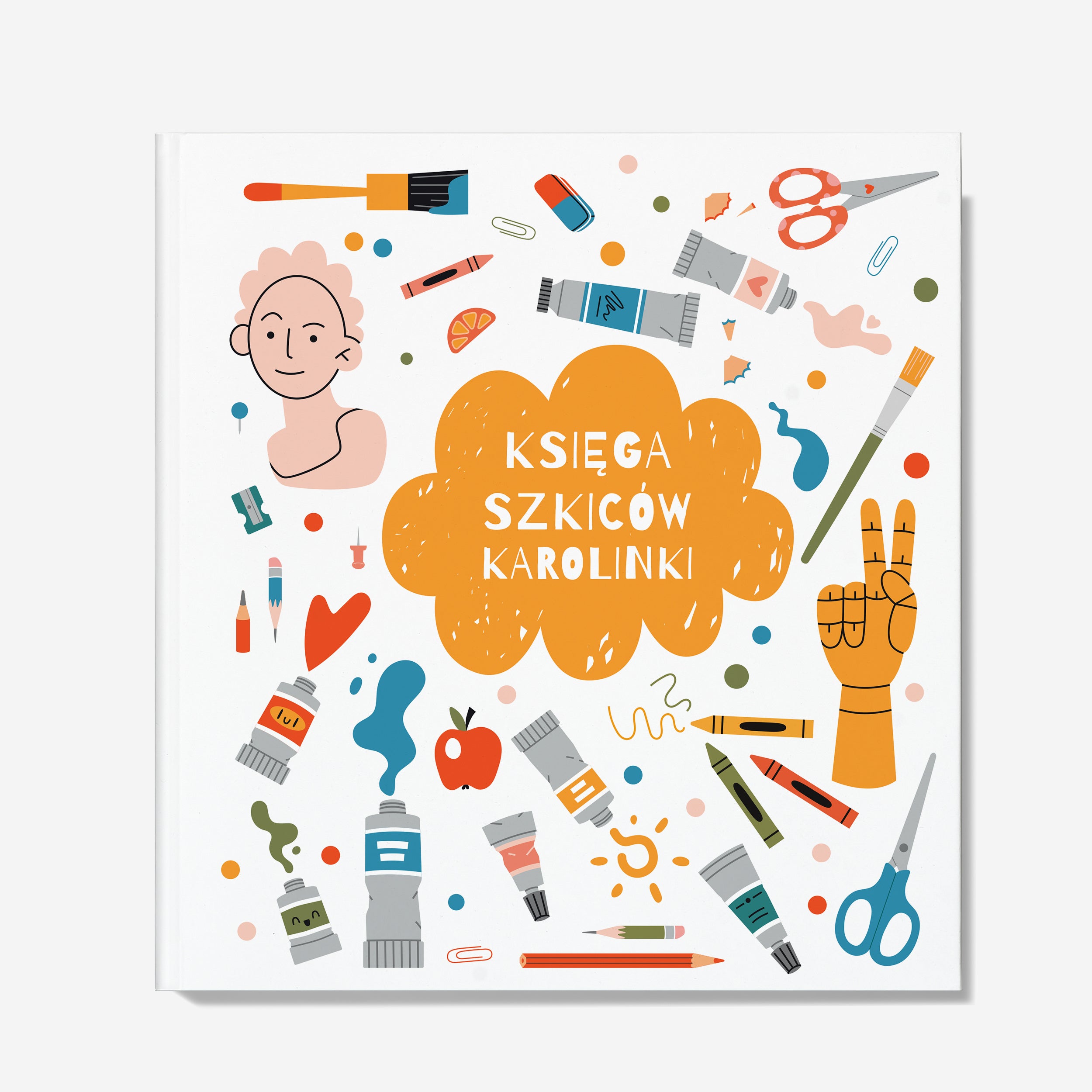 Personalizowany szkicownik - prezent na rozpoczęcie roku szkolnego