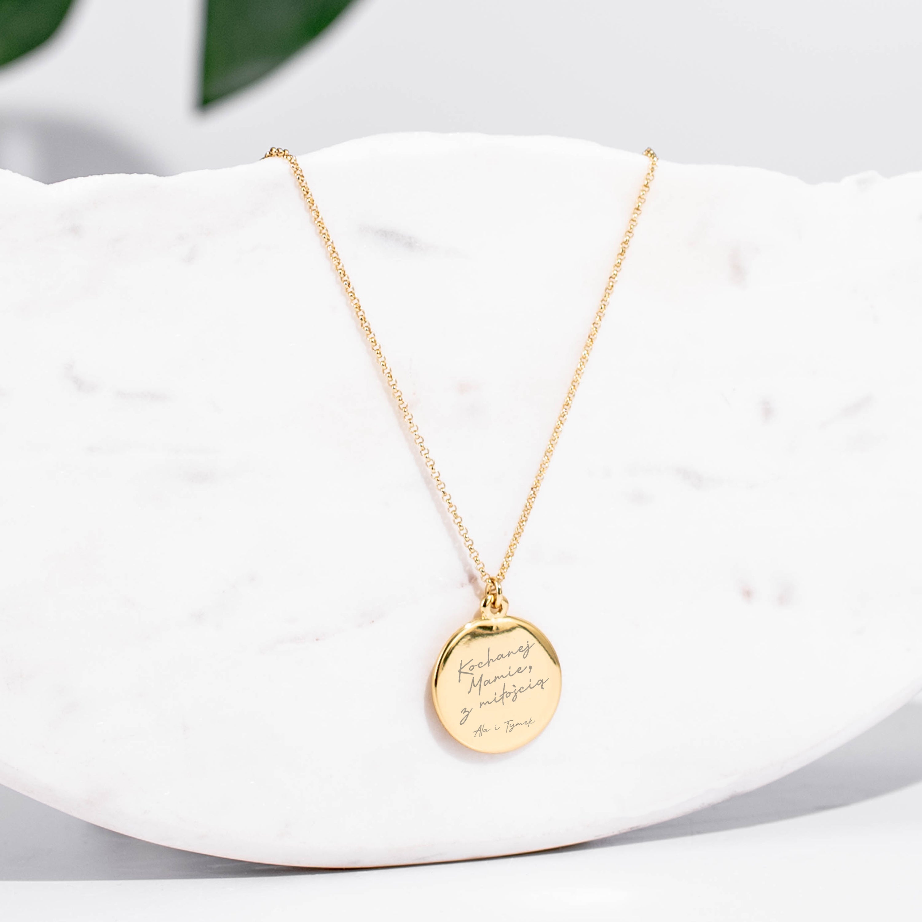 Personalizowany naszyjnik dla Mamy grawerowany naszyjnik dla mamy prezent dla mamy na Dzień Mamy