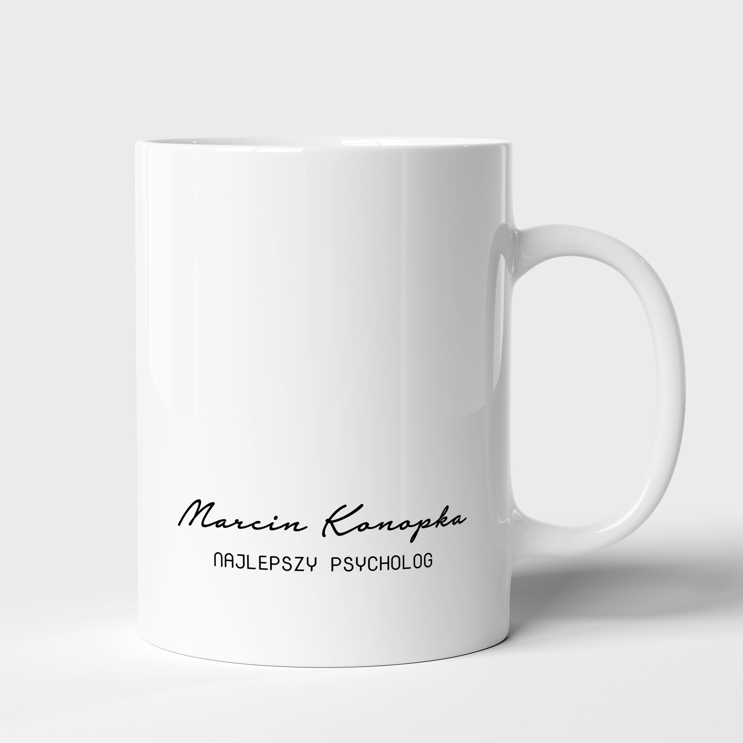 Personalizowany kubek dla psychologa