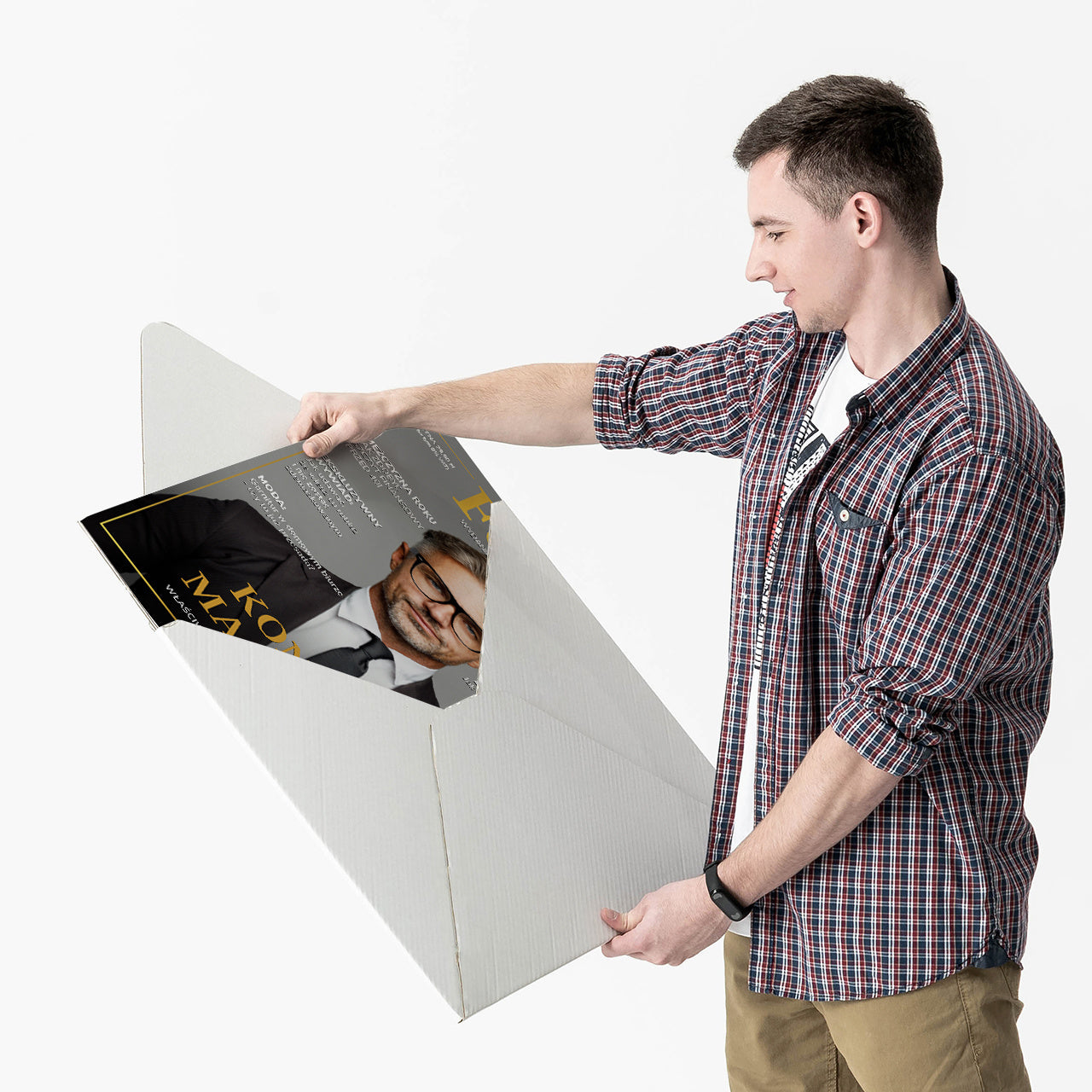 Personalizowana kartka dla szefa XXL - prezent dla szefa