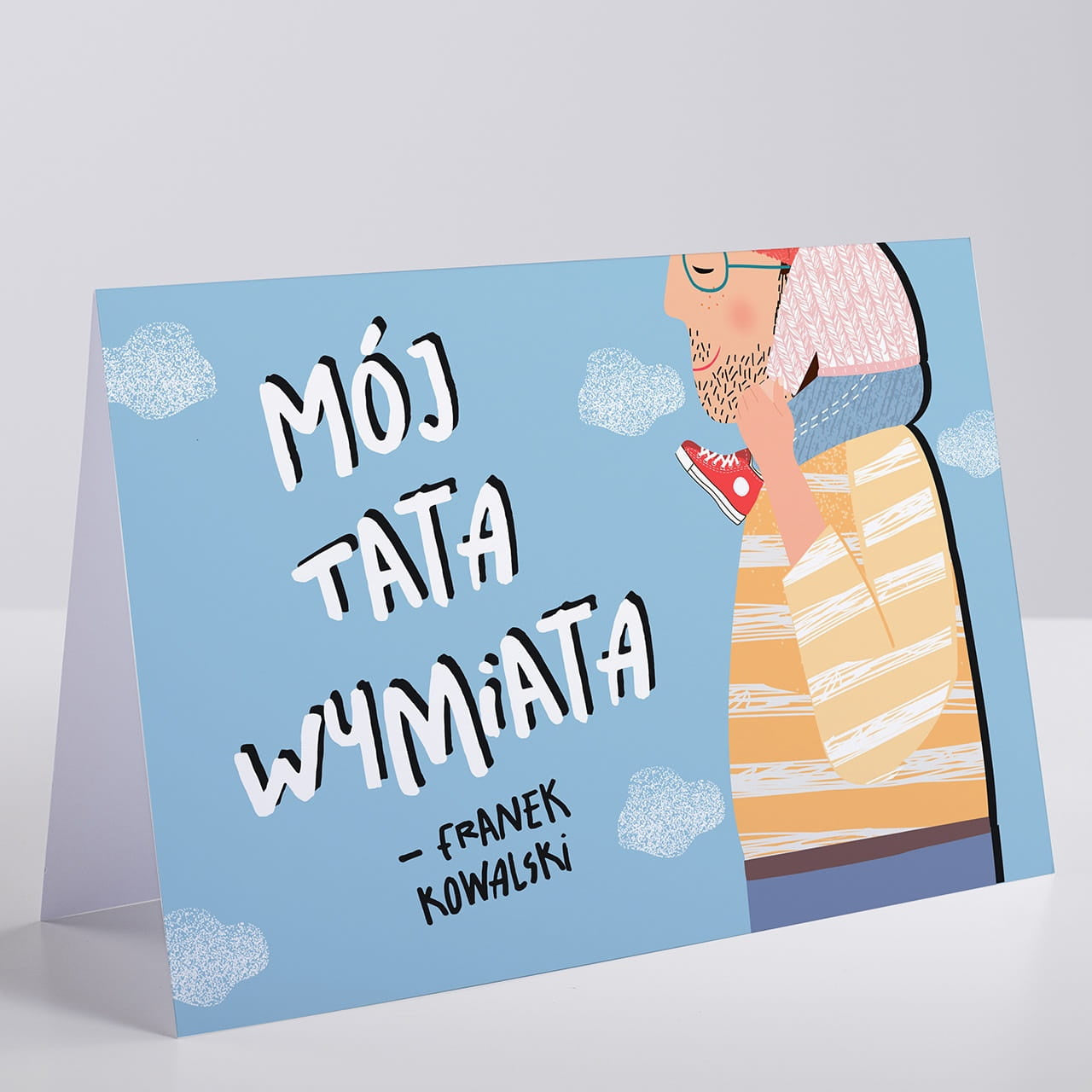 Personalizowana kartka dla taty - Tata Wymiata