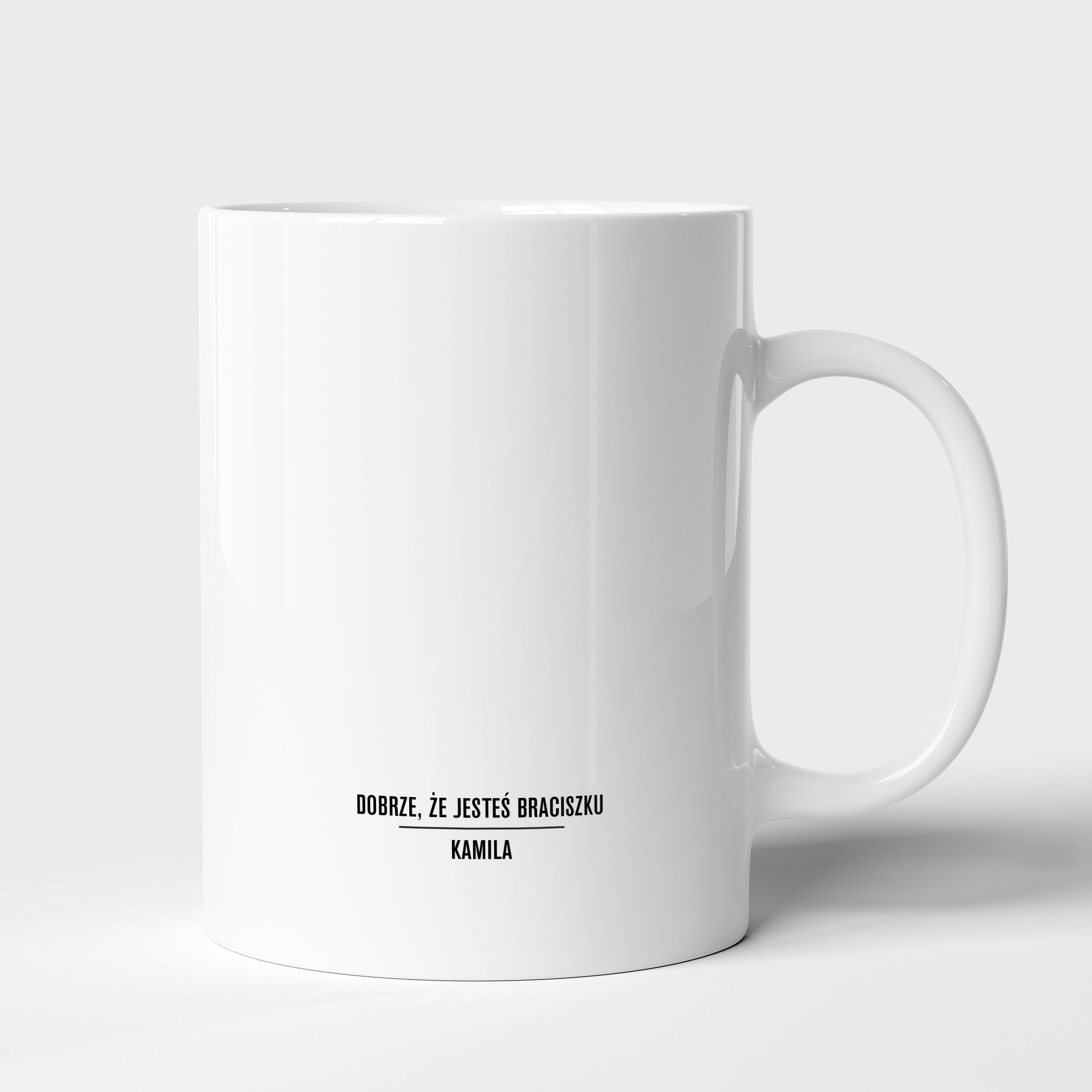 Personalizowany kubek dla brata - Nudne Dzieciństwo