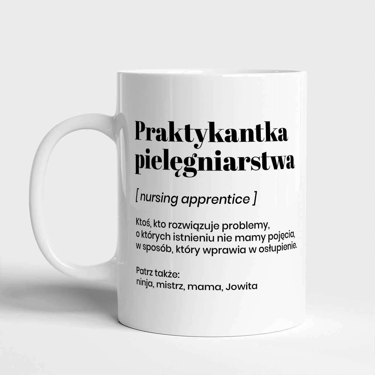 Personalizowany kubek - prezent dla przyszłej pielęgniarki