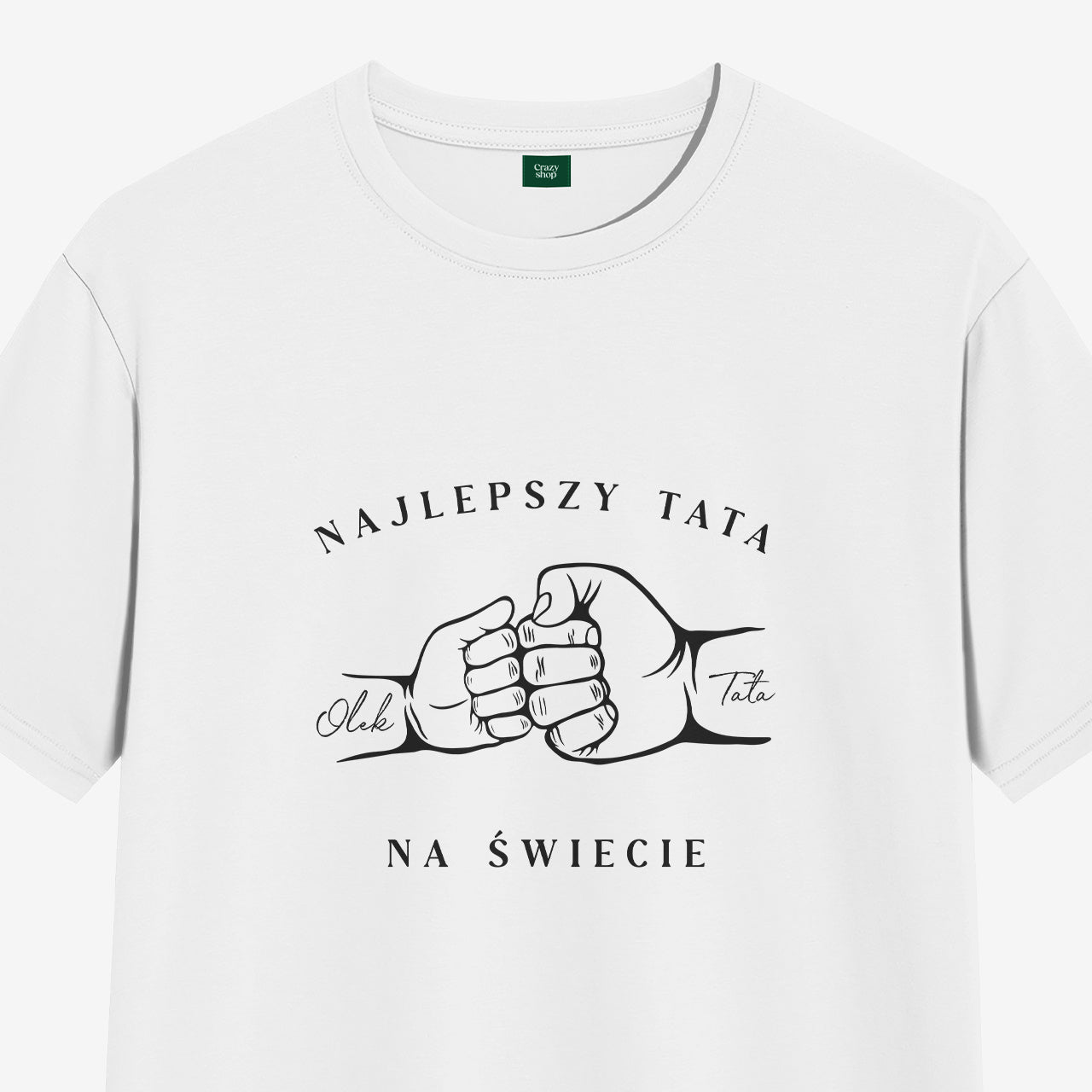 Personalizowana koszulka bawełniana dla taty - rozmiar s 