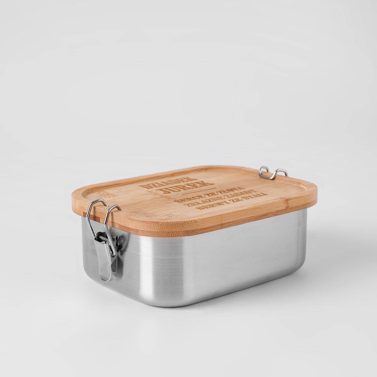 Grawerowana śniadaniówka - Serce Ze Złota - praktyczny prezent na Dzień Dziadka