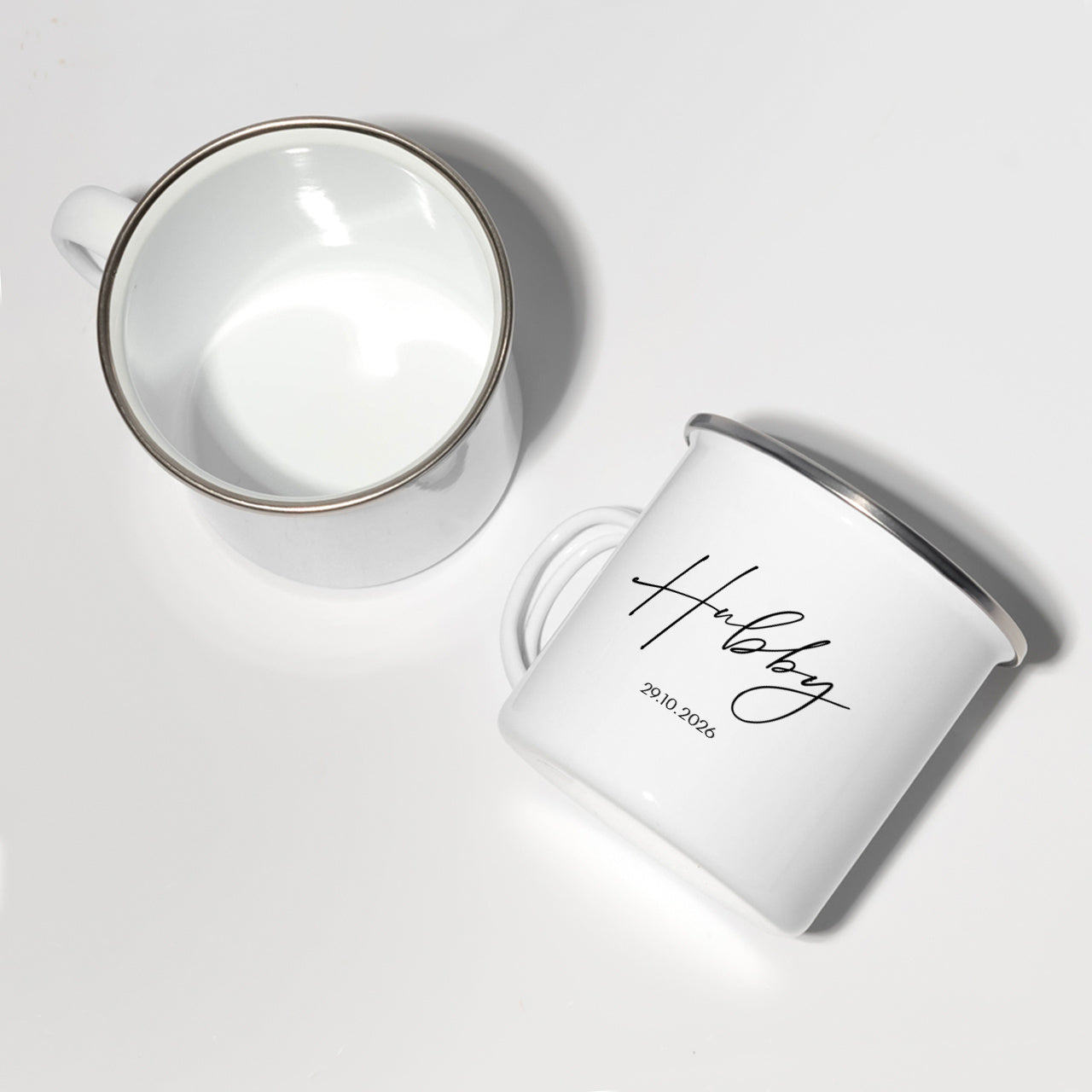Hochzeitsbecher WIFEY & HUBBY