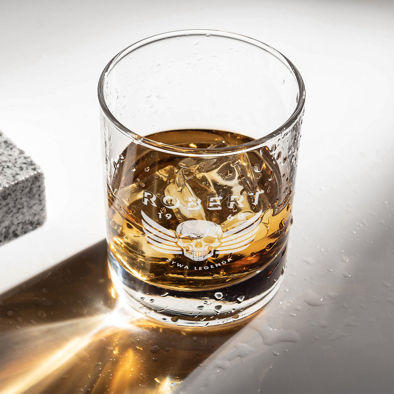 Szklanka do whisky dla mężczyzny Żywa Legenda prezent dla mężczyzny prezent dla chłopaka