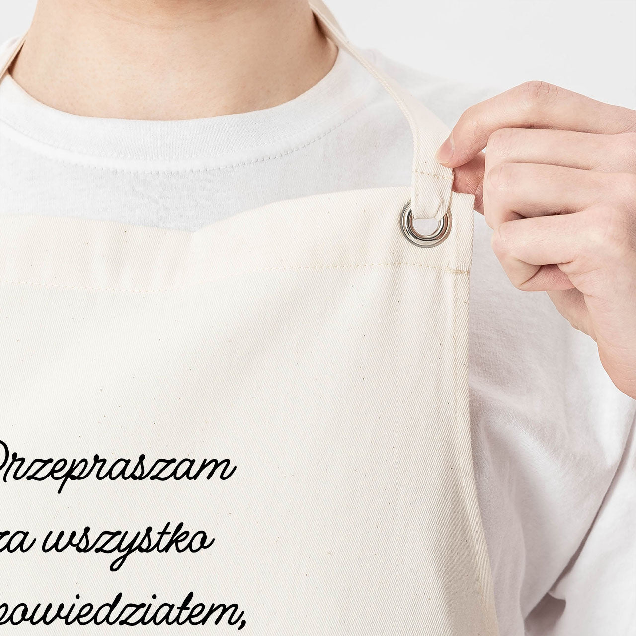 Fartuch ze śmiesznym nadrukiem dla chłopaka fartuch z nadrukiem prezent dla chłopaka na Dzień Chłopaka
