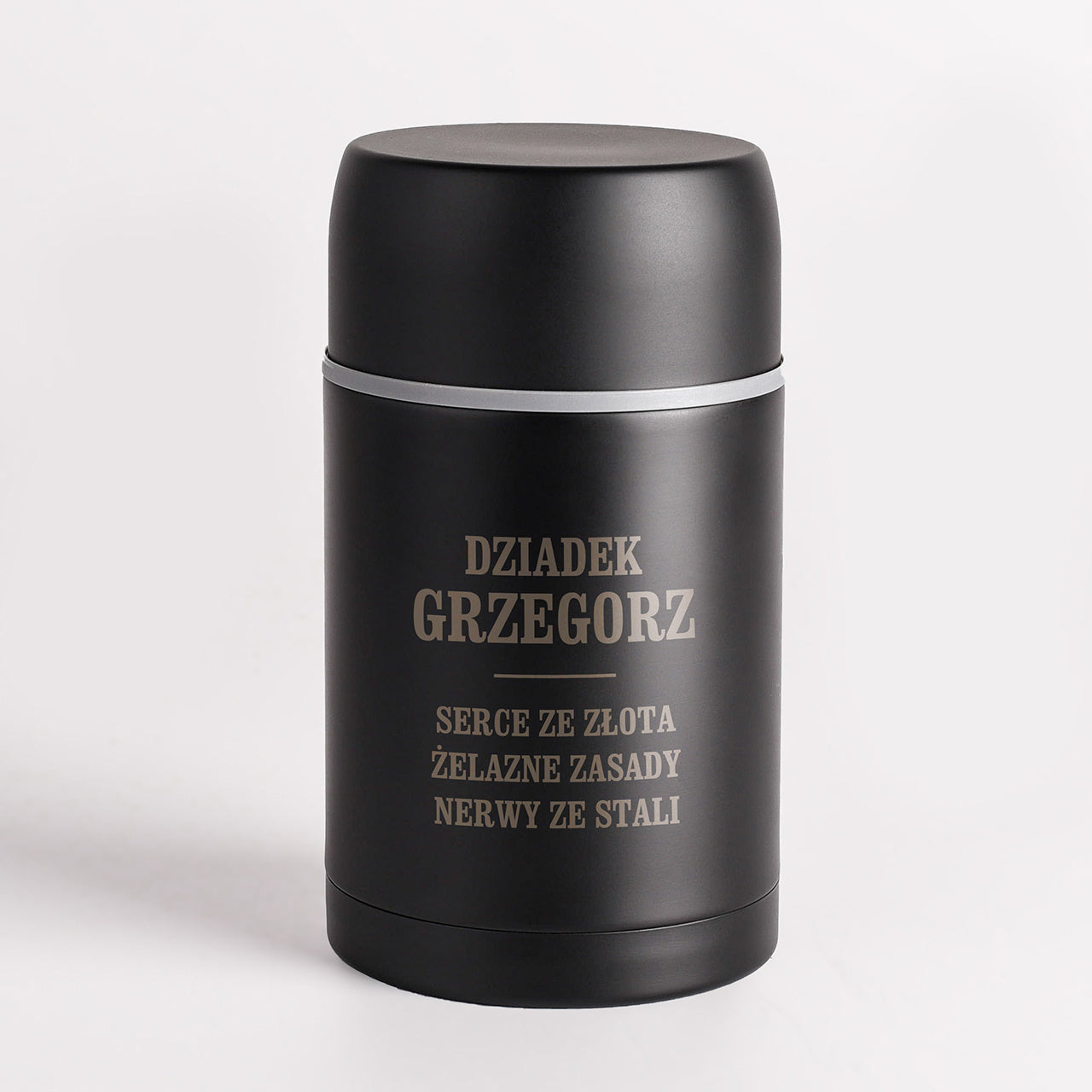 Personalizowany termos obiadowy - pożyteczny prezent dla dziadka