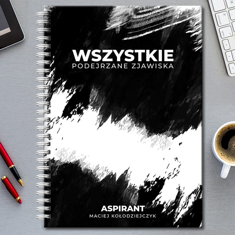 Notatnik dla policjanta notatnik personalizowany prezent dla policjanta notes policyjny