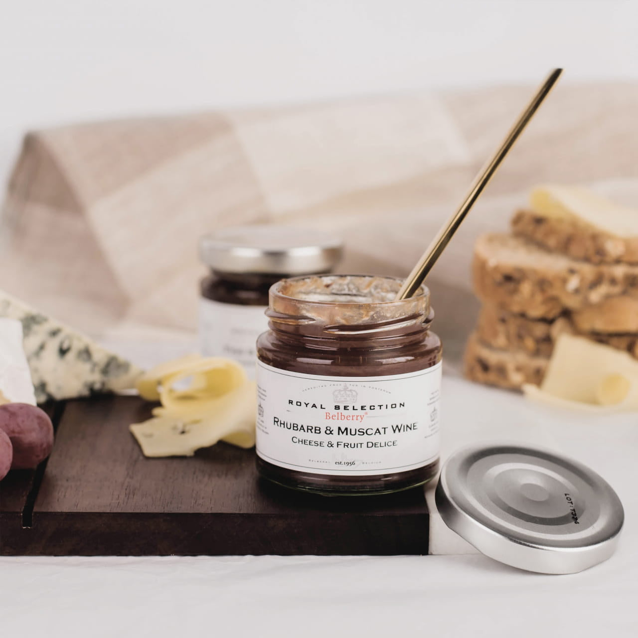 Zestaw prezentowy na parapetówkę - deska do serów i konfitury prezent na parapetówkę prezent na nowy dom