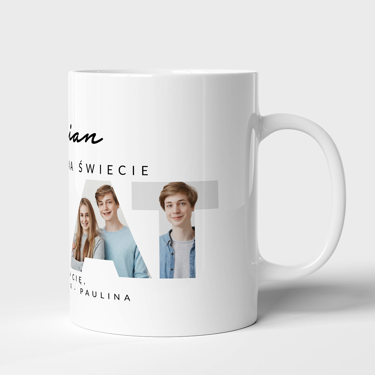 Kubek ze zdjęciami dla brata - Najlepszy Brat