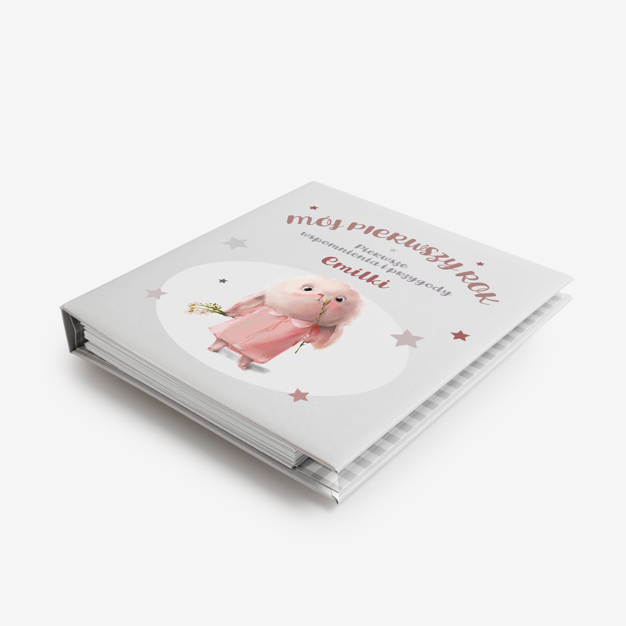 Personalizowany album dla maluszka - prezent na roczek dziewczynki