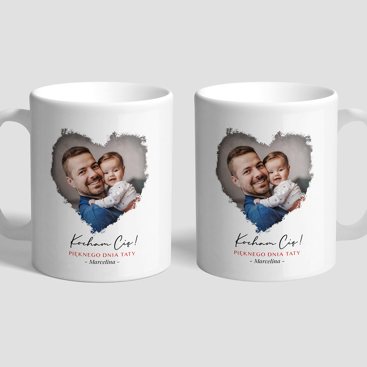 Zestaw prezentowy na Dzień Taty - kawa i kubek ze zdjęciem prezent dla taty prezent na Dzień Ojca