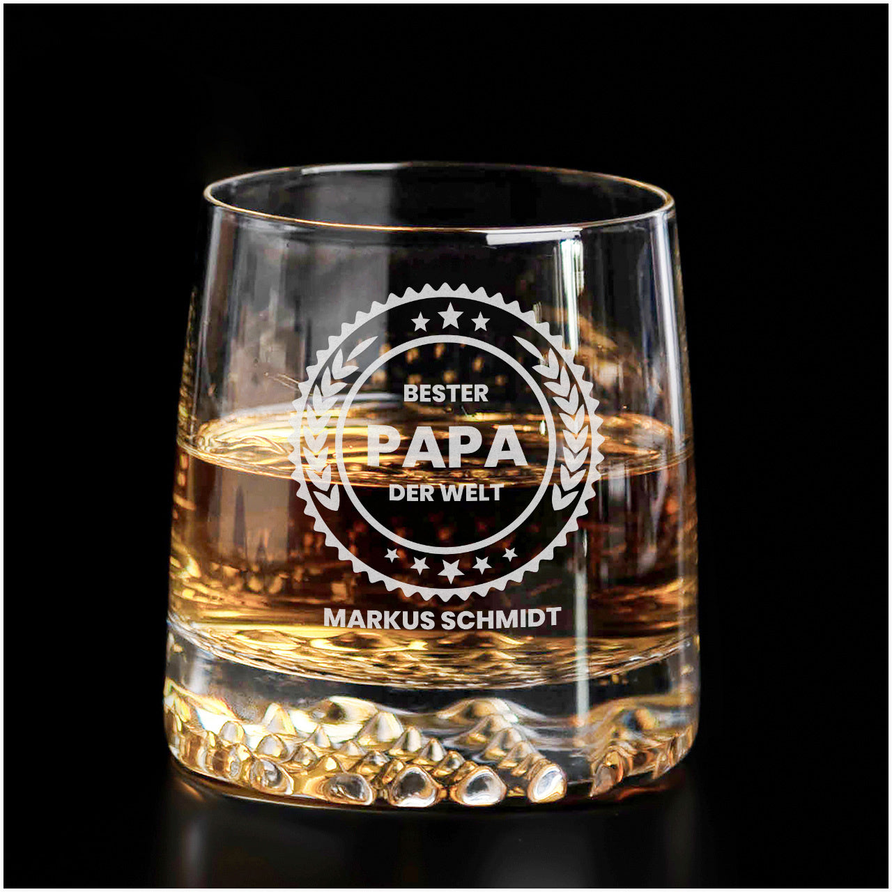 Whiskyglas mit Gravur GESCHENK FÜR PAPA