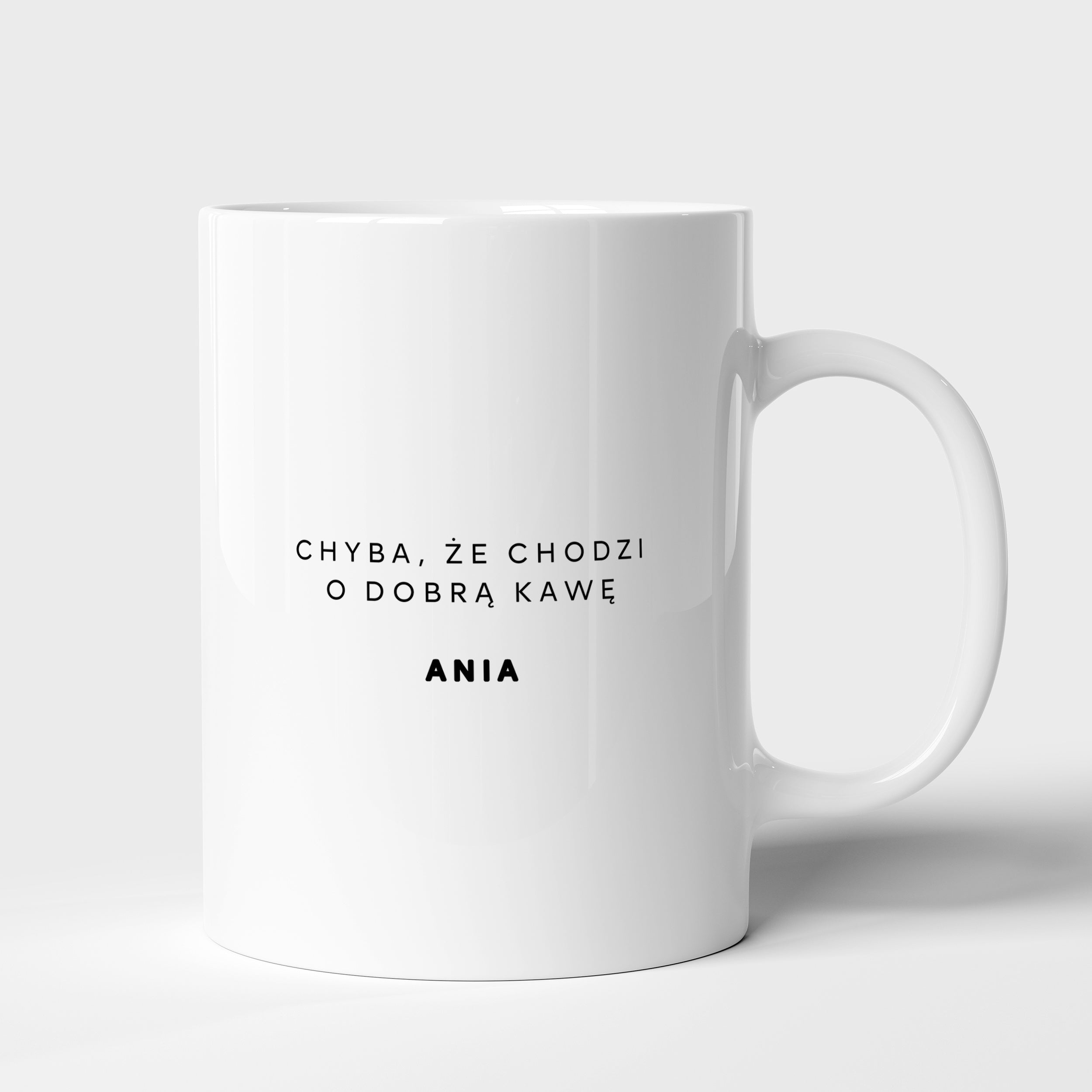 Imienny kubek - prezent dla minimalisty