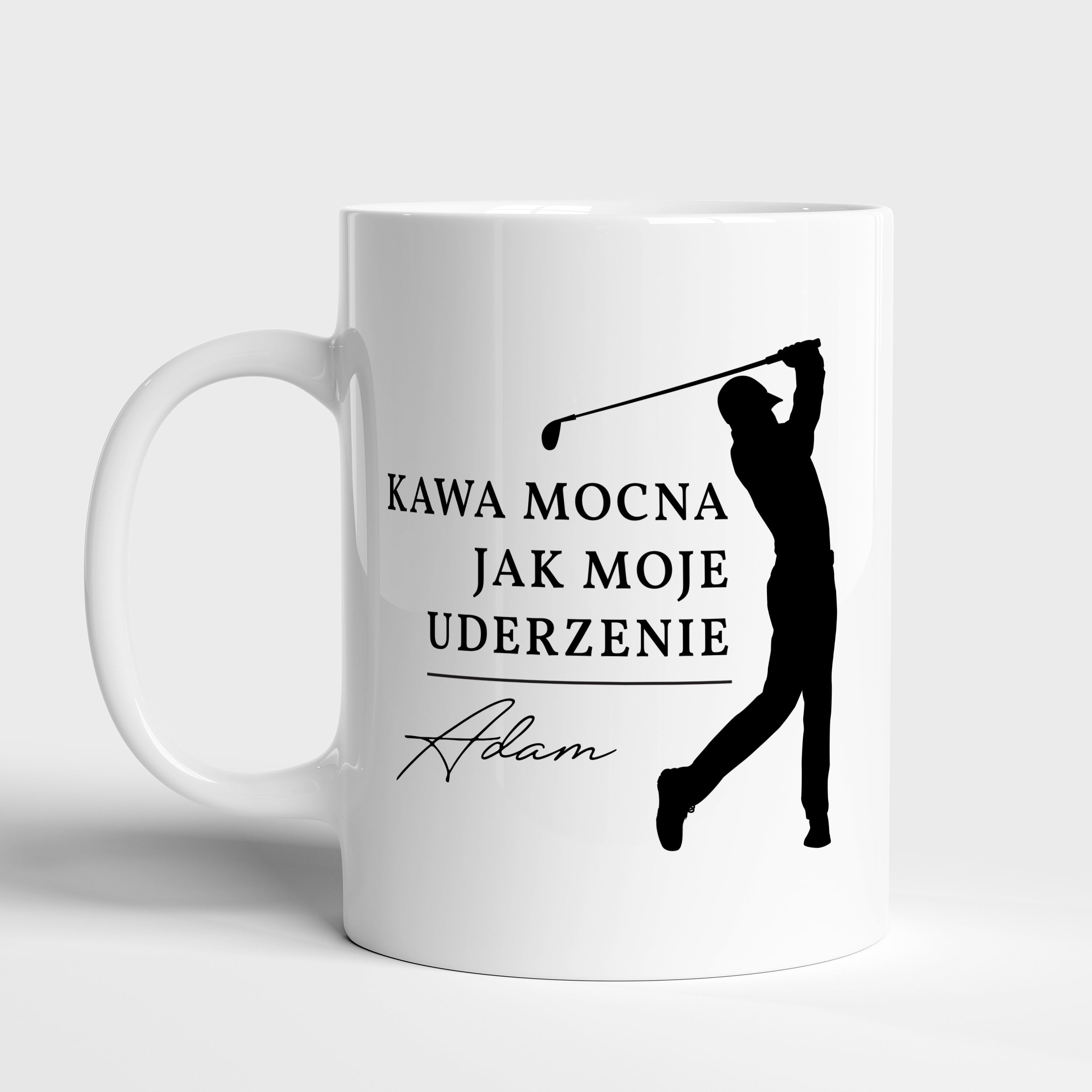 Kubek dla golfisty - Mocne Uderzenie