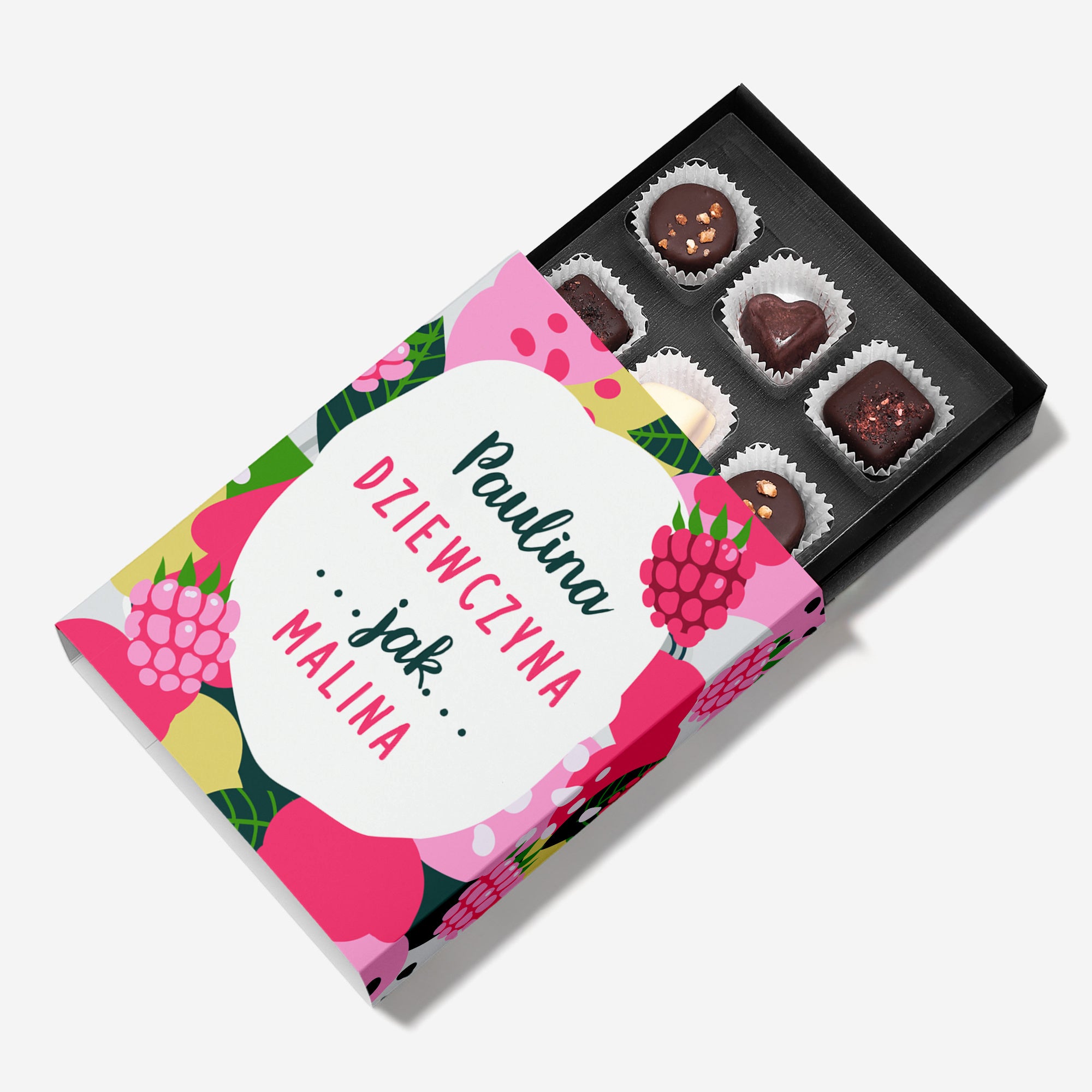 Personalizowana bombonierka - prezent na Dzień Kobiet dla dziewczyny