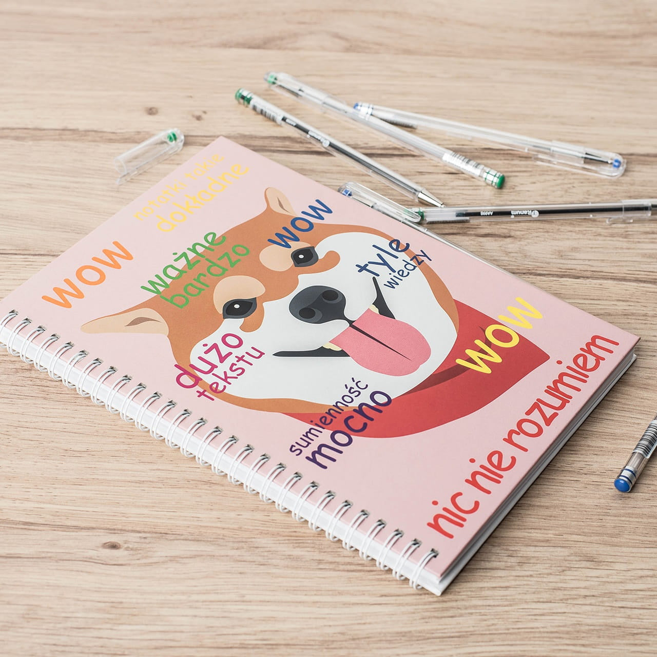 Personalizowany notatnik dla miłośnika psów - pieseł