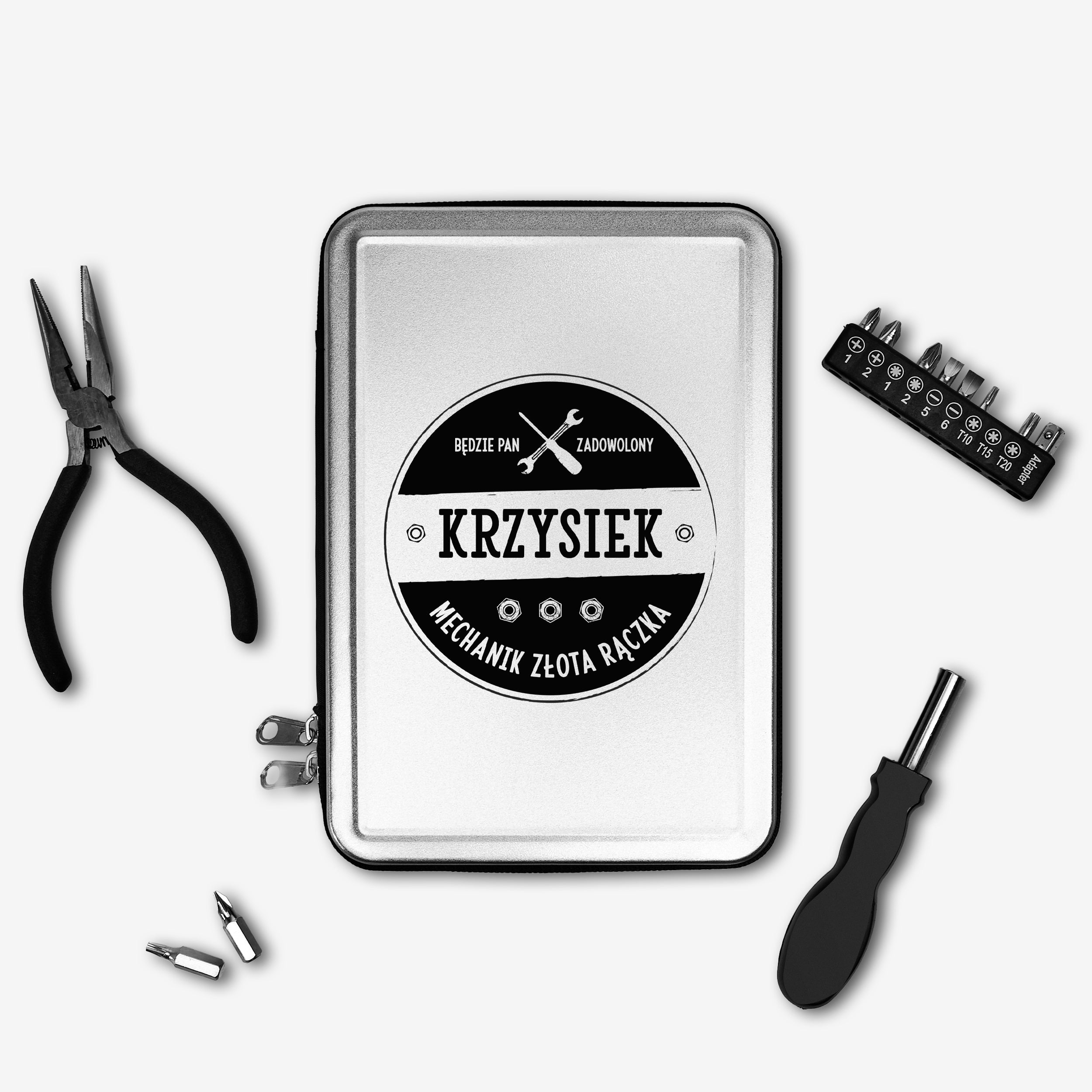 Personalizowane narzędzia precyzyjne dla mechanika prezent dla mechanika narzędzia dla mechanika