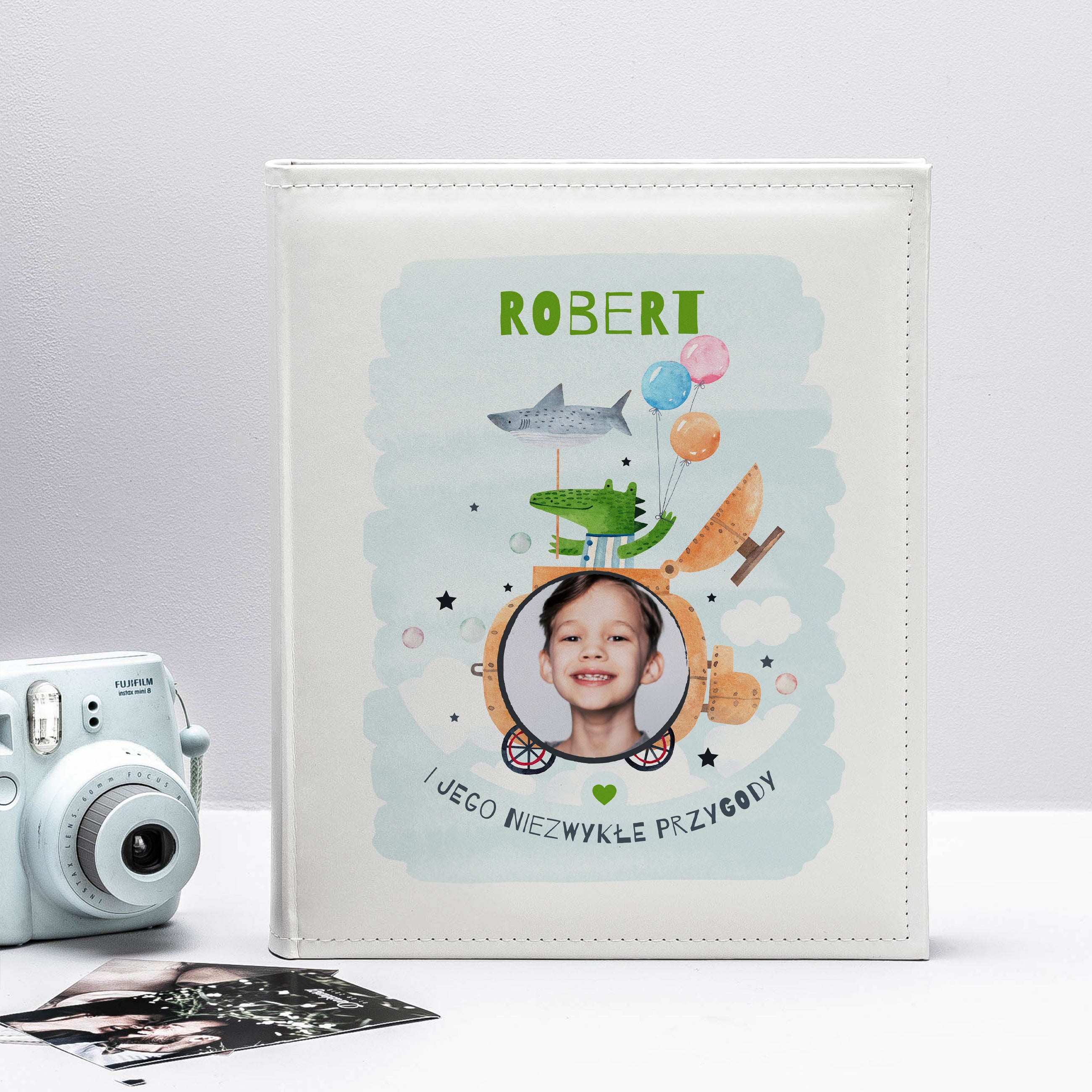 Album na zdjęcia z okazji urodzin dziecka