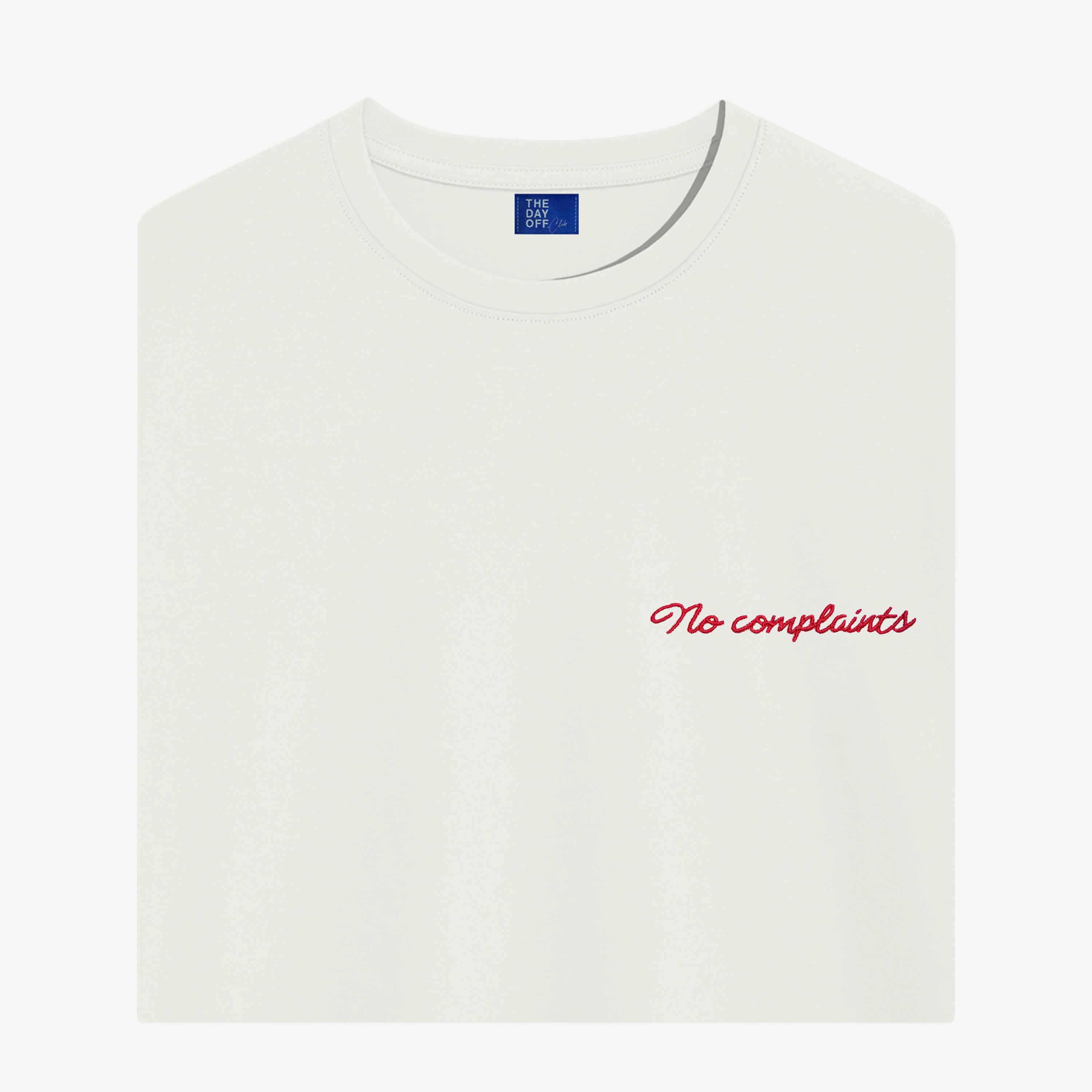 Koszulka personalizowana TheDayOff NO Complaints – M koszulka z nadrukiem koszulka koszulka unisex 