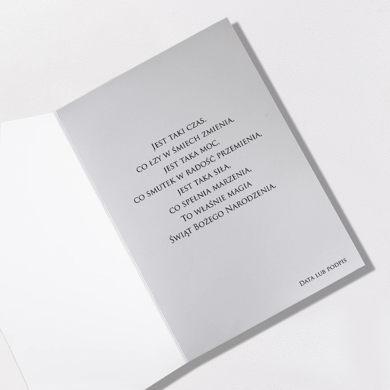 Personalizowane kartki świąteczne dla firm - zestaw 5szt.