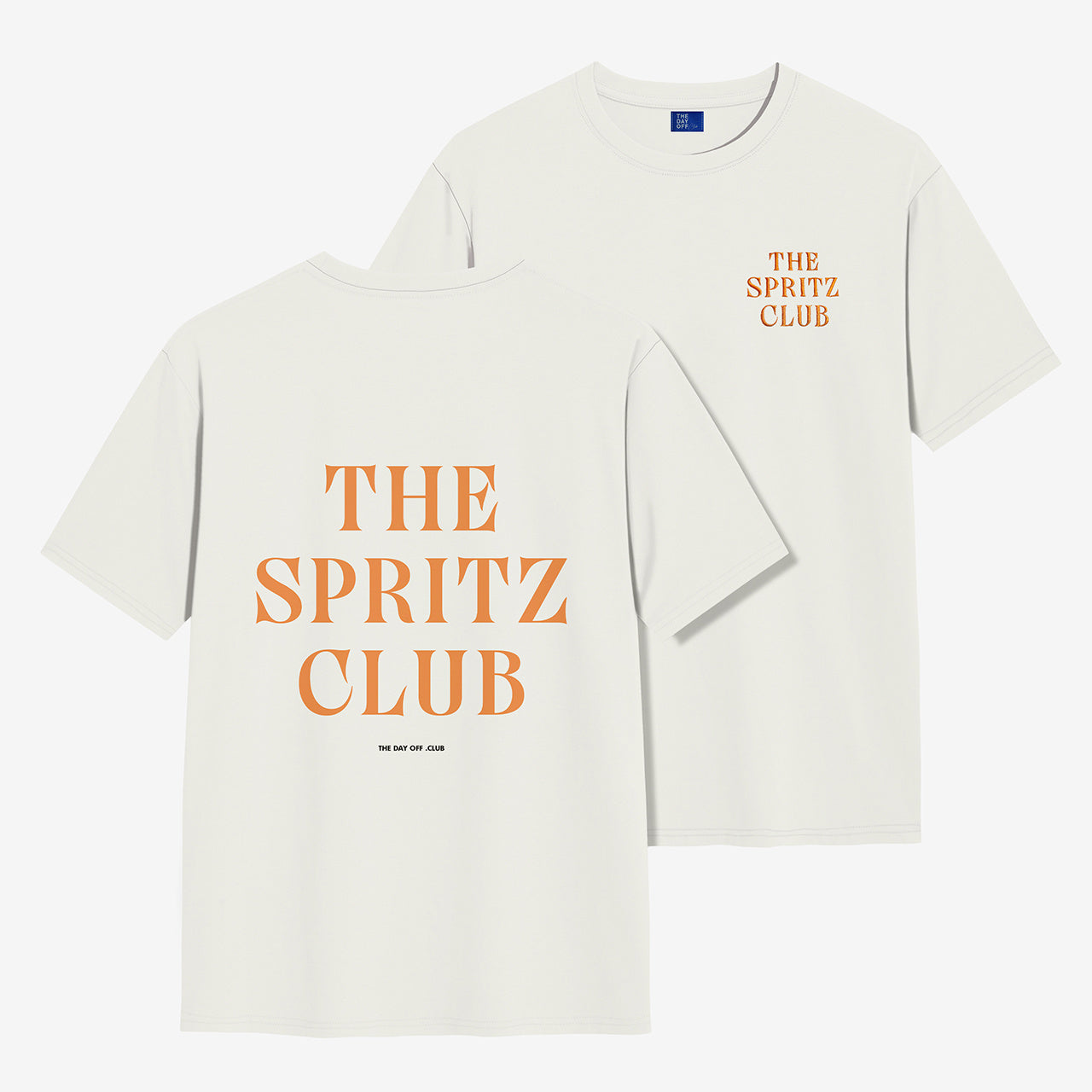 Haftowana koszulka TheDayOff The Spritz Club – S koszulka z nadrukiem modny t shirt prezent dla barmana