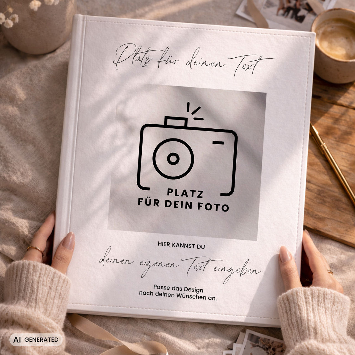 Personalisiertes Album - Platz für dein eigenes Design