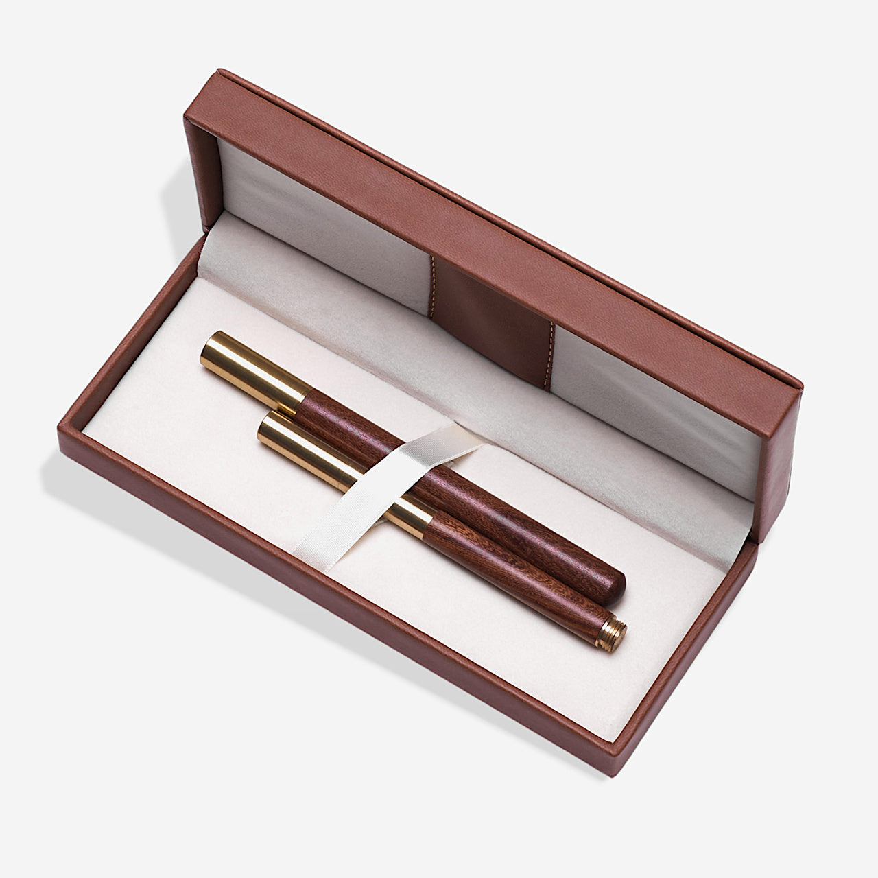 Zestaw piśmienniczy w personalizowanym etui - Monogram - elegancki prezent dla mężczyzny