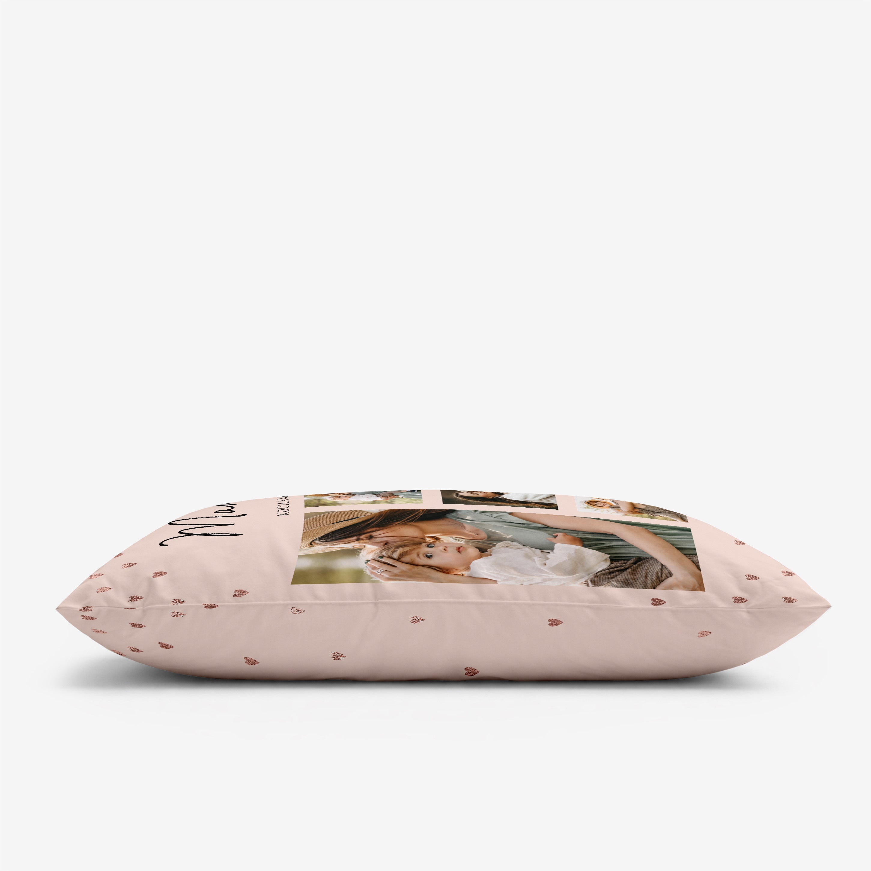 Personalizowana poduszka na Dzień Mamy - kolaż zdjęć
