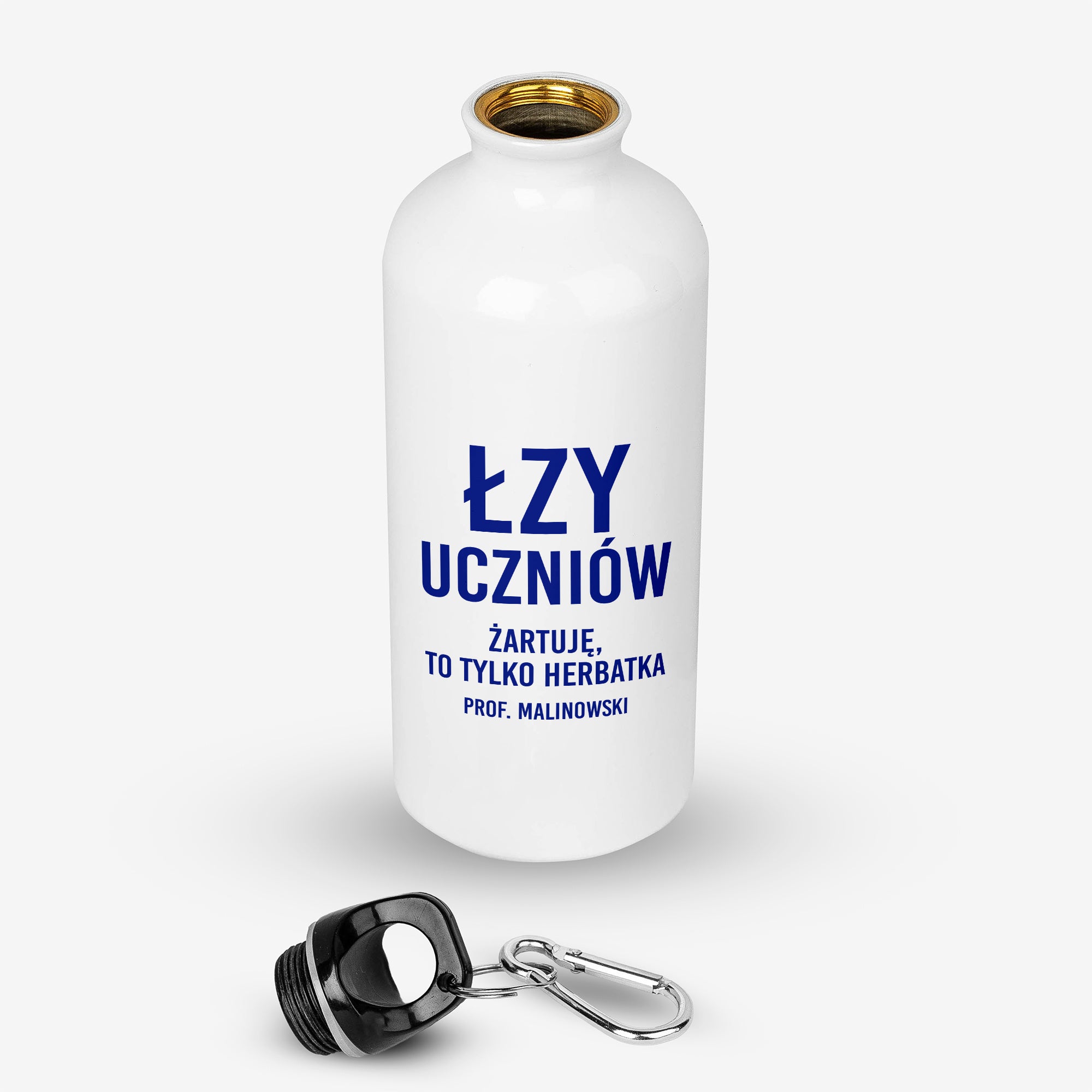 Bidon ze śmiesznym nadrukiem dla nauczyciela