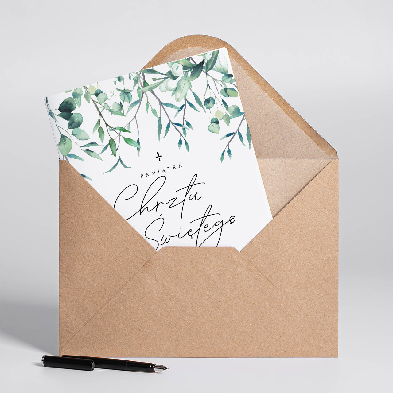 Personalizowana kartka z okazji Chrztu Świętego