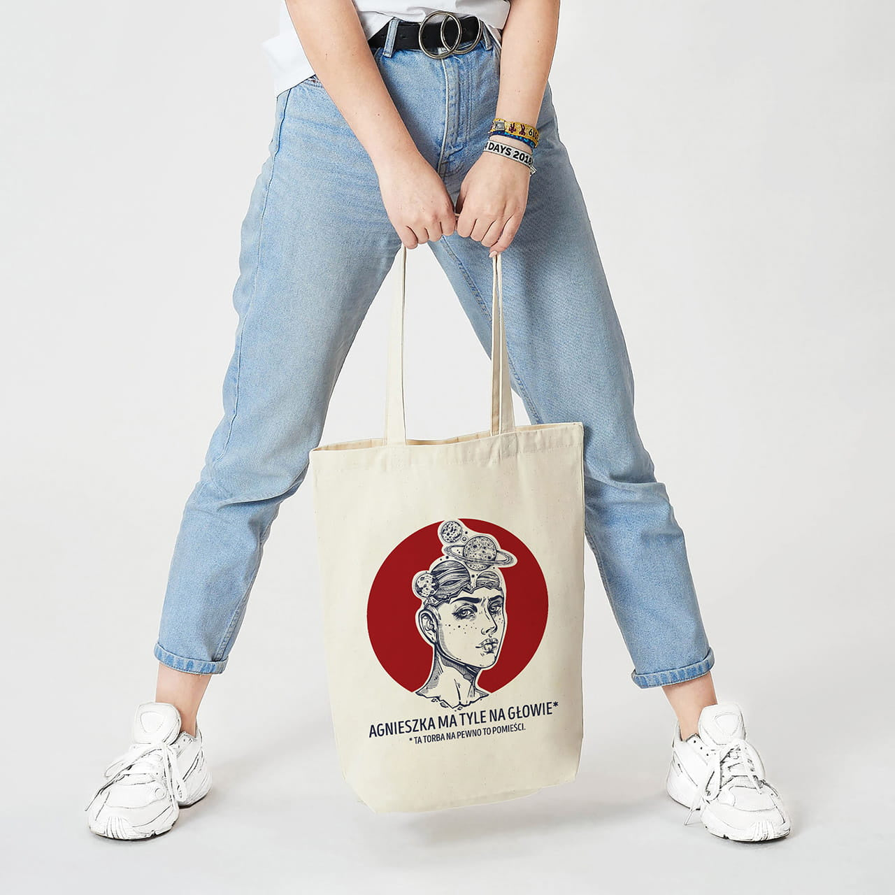 Personalizowana torba z nadrukiem na Dzień Kobiet torba na Dzień Kobiet prezent na Dzień Kobiet