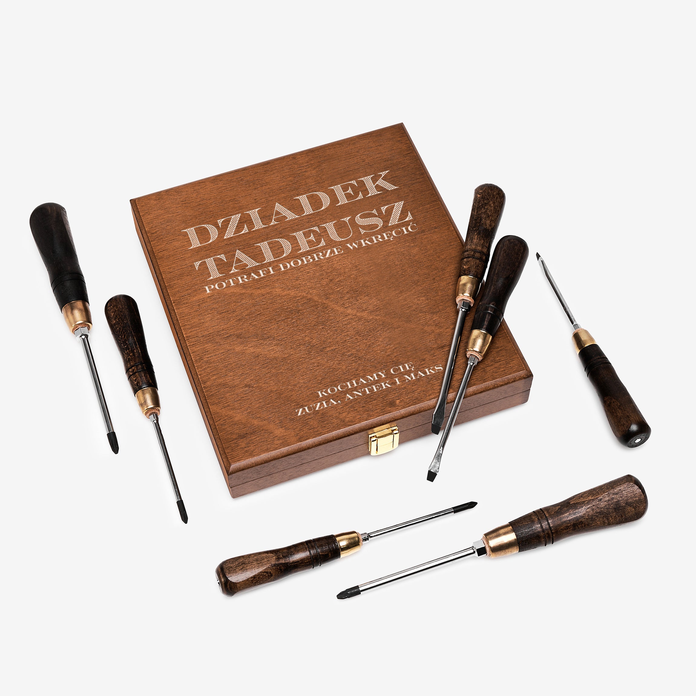 Zestaw narzędzi w skrzynce - elegancki i praktyczny prezent dla dziadka