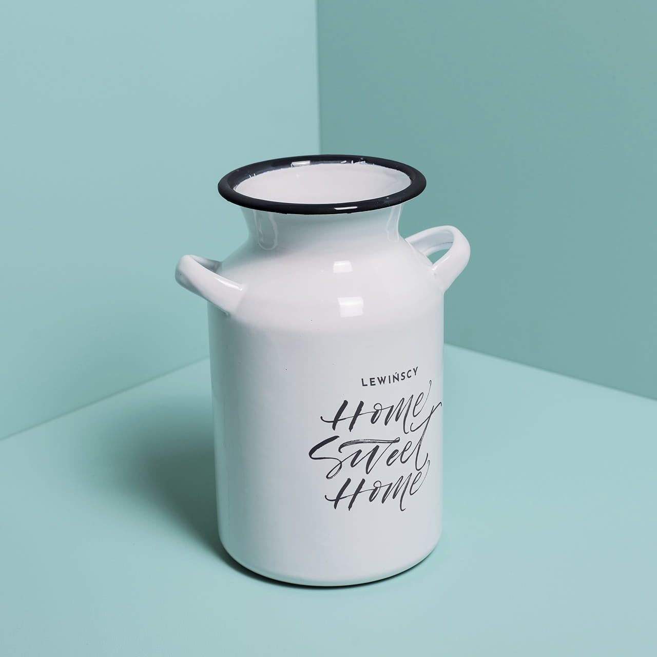 Dzbanek w prezencie na parapetówkę - home sweet home prezent do nowego domu prezent na parapetówkę