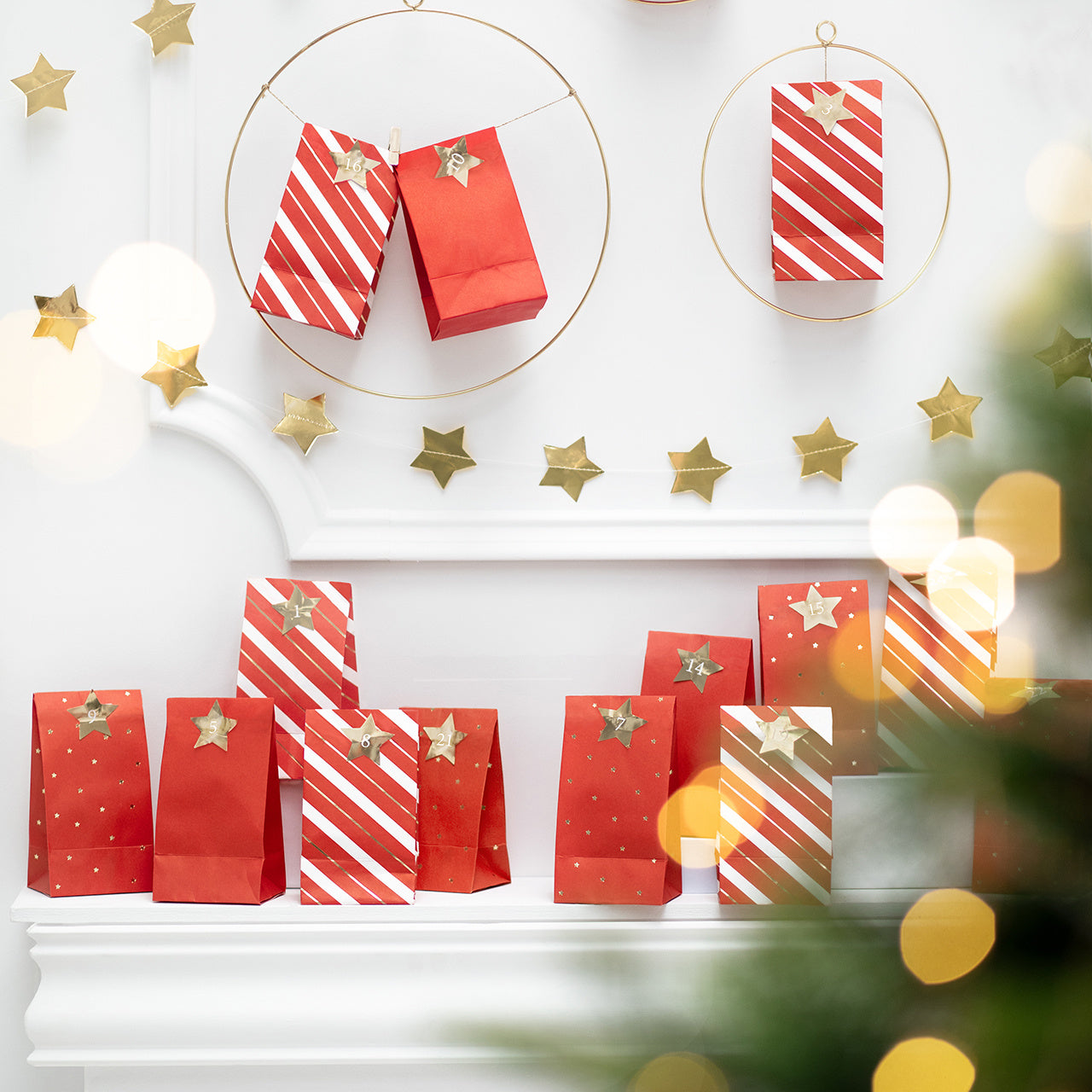 Torebeczki do kalendarza adwentowego