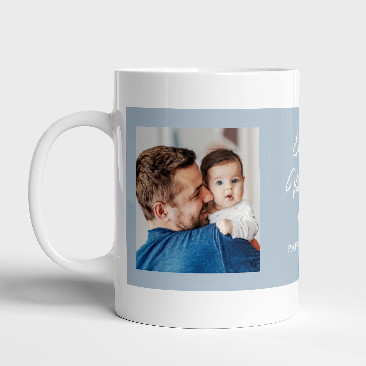 Personalisierter Becher zum ersten Vatertag