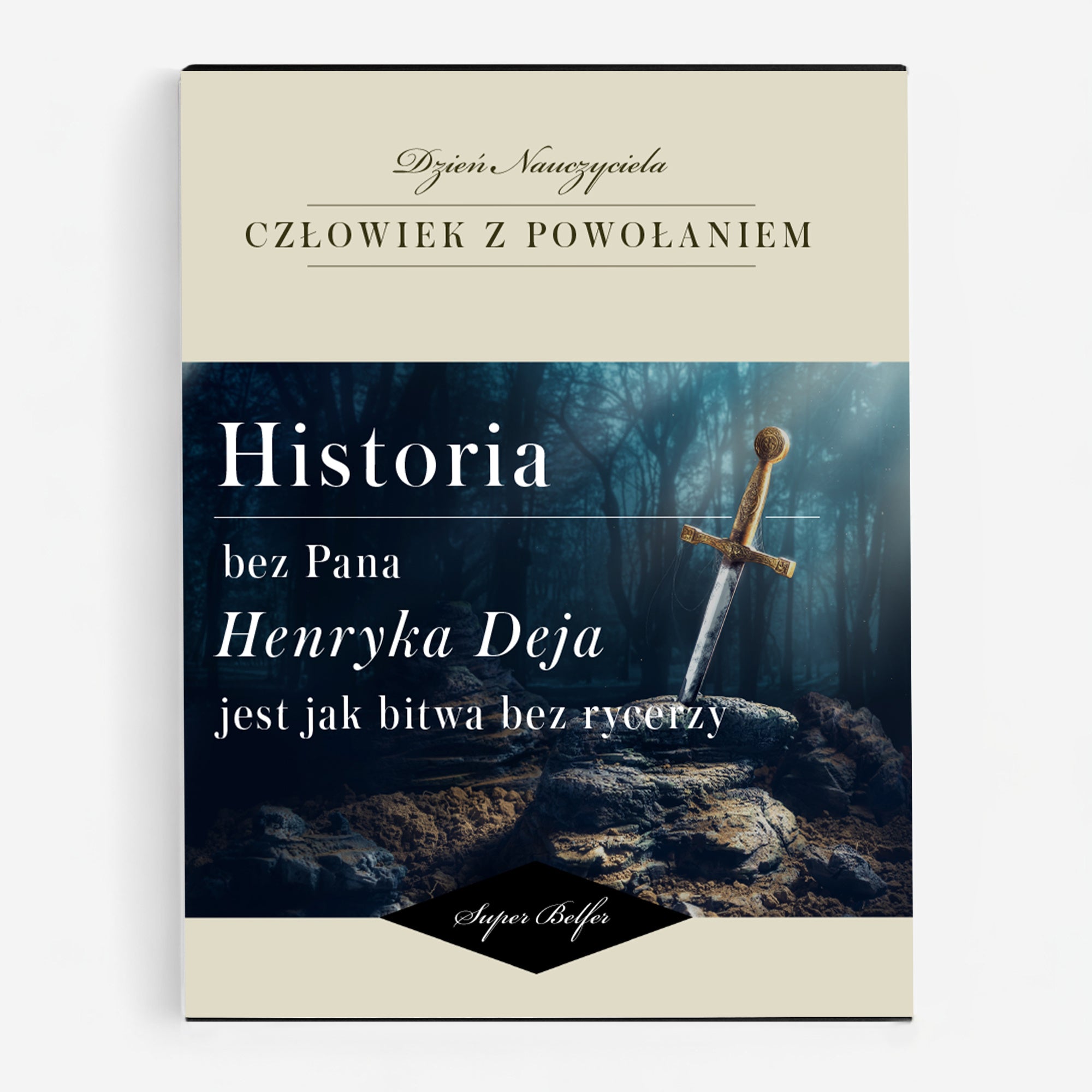 Czekoladki na prezent dla nauczyciela historii czekoladki belgijskie upominek dla nauczyciela