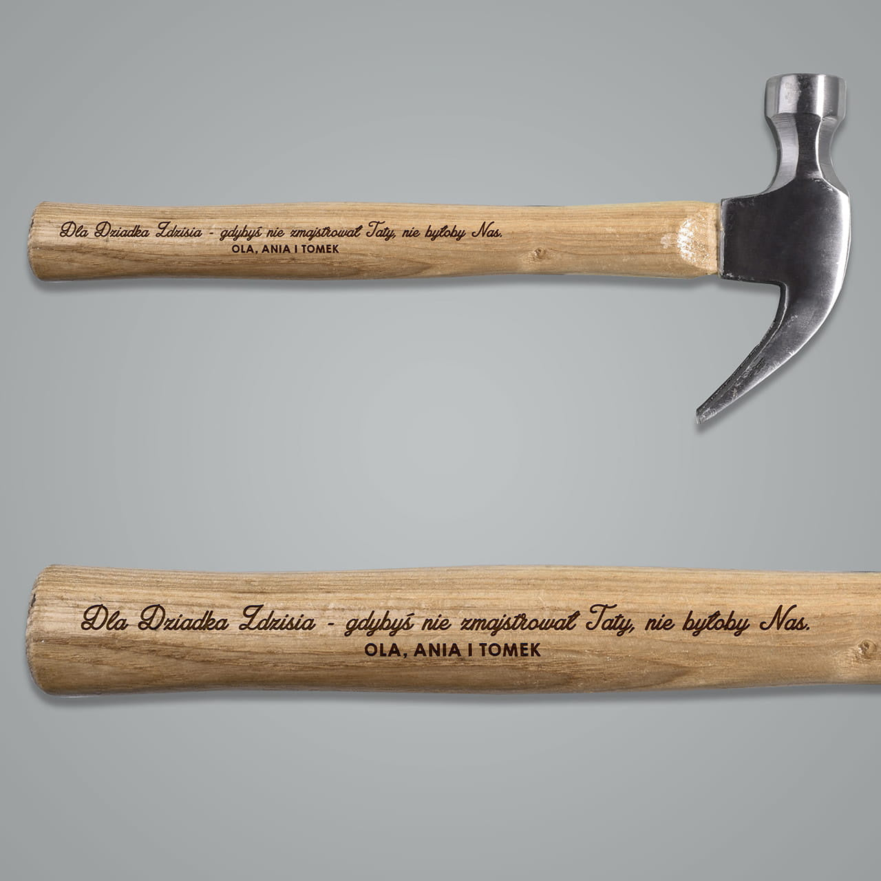 Personalizowany młotek - praktyczny prezent dla dziadka prezent na Dzień Dziadka prezent dla majsterkowicza
