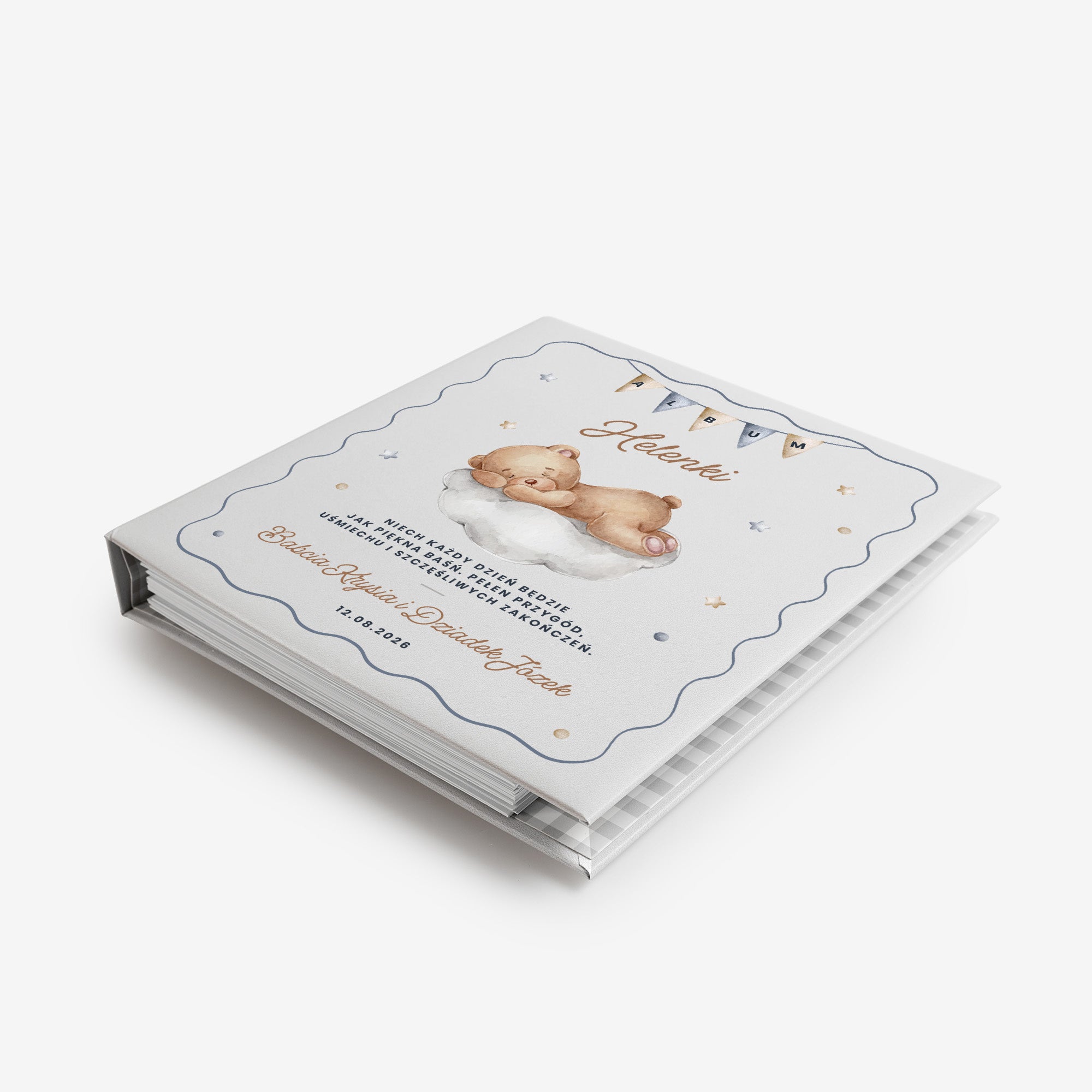 Personalizowany album dla dziecka - prezent dla malucha pamiątka na roczek dla dziewczynki